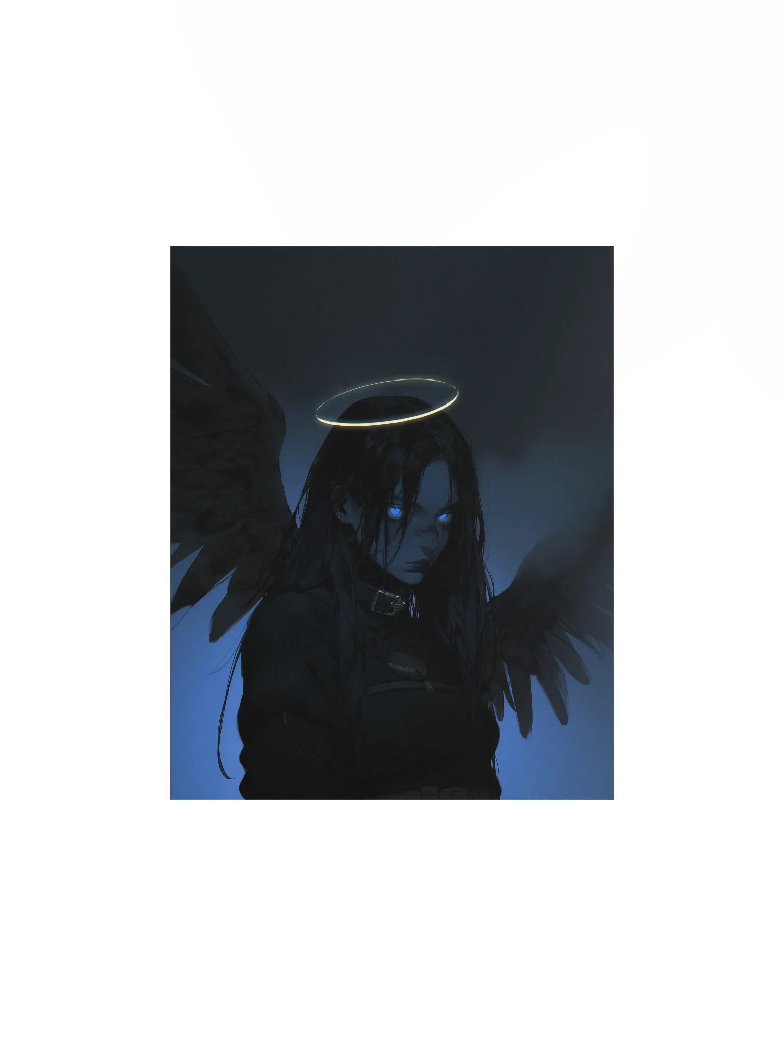 Gothic Angel Halo Poster product image (1)