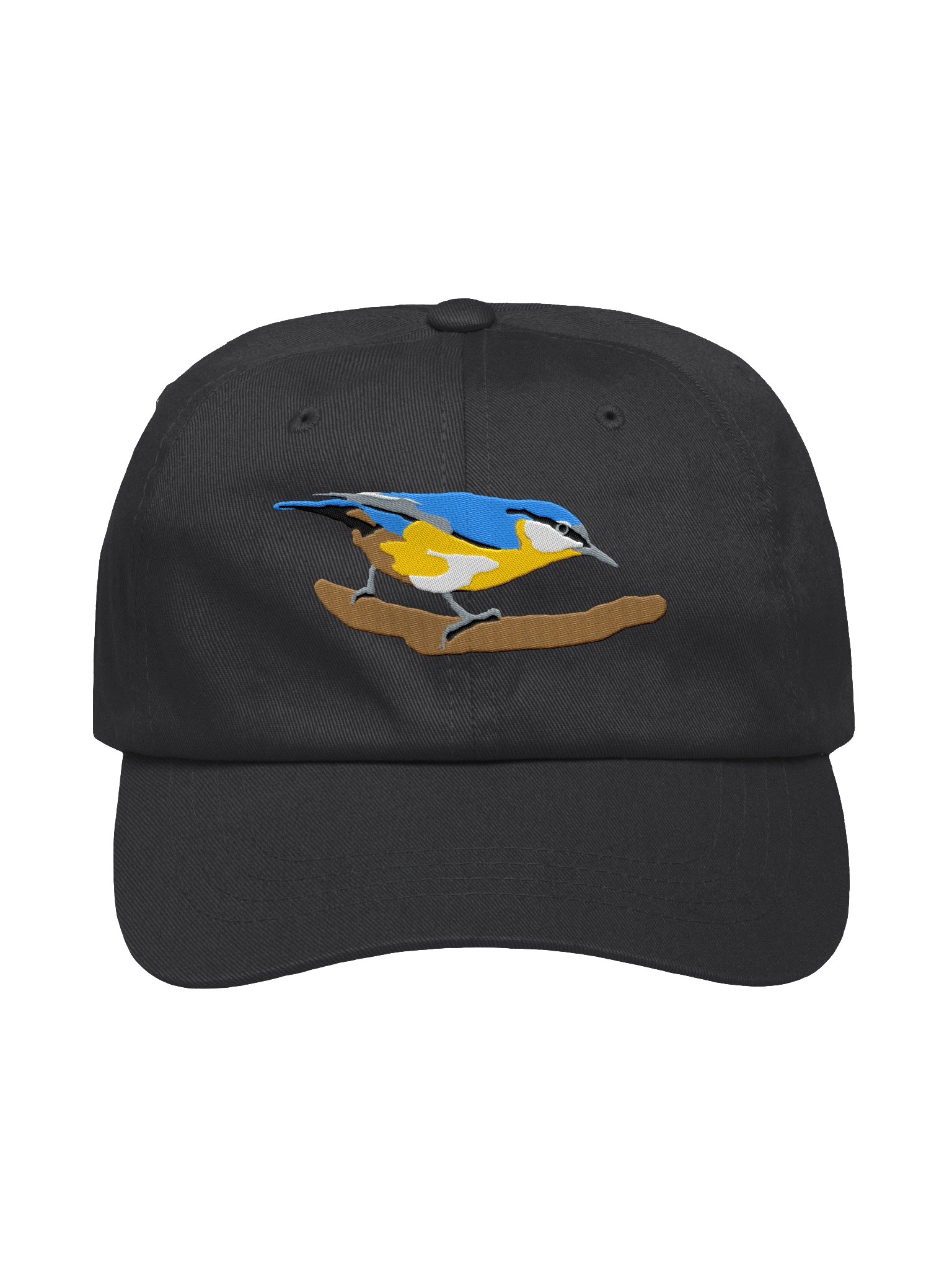 Eurasian Wood Nuthatch Embroidered Hat product image (1)