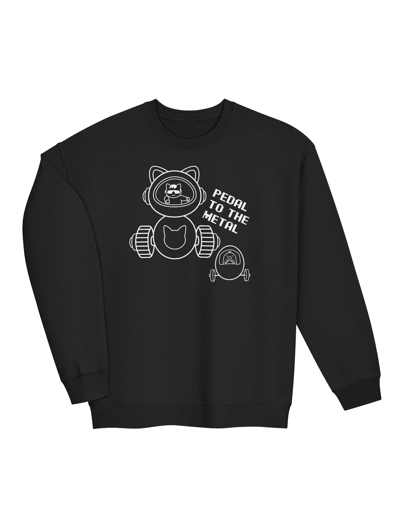 Goromi the Cat in Wig (Inefficient Vehicle Race) - Unisex Adult Sweatshirt product image (7)