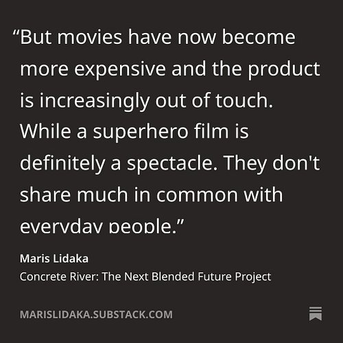 Film has lost its intention.

Read more on Substack. Link in bio.