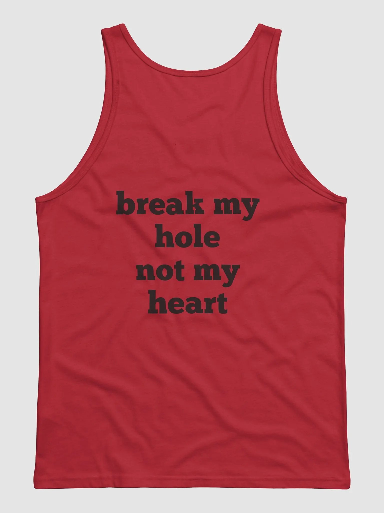 Break My Hole - Back Print Tank Top product image (1)