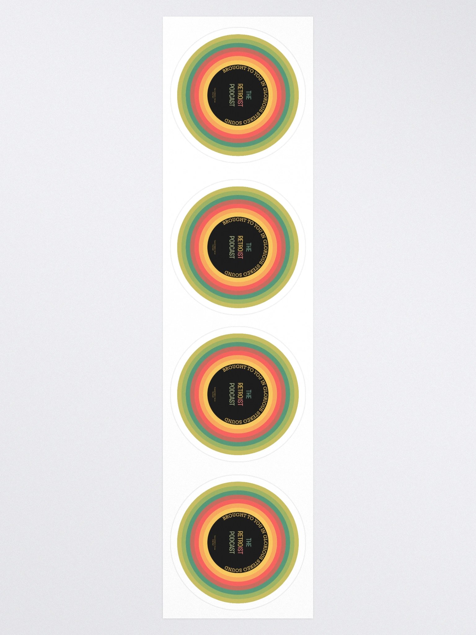 Retroist Podcast Stickers product image (3)