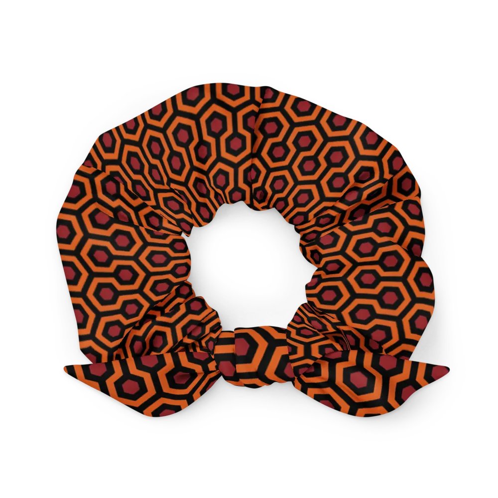 The Overlook Hotel Carpet Pattern Hair Scrunchie product image (1)