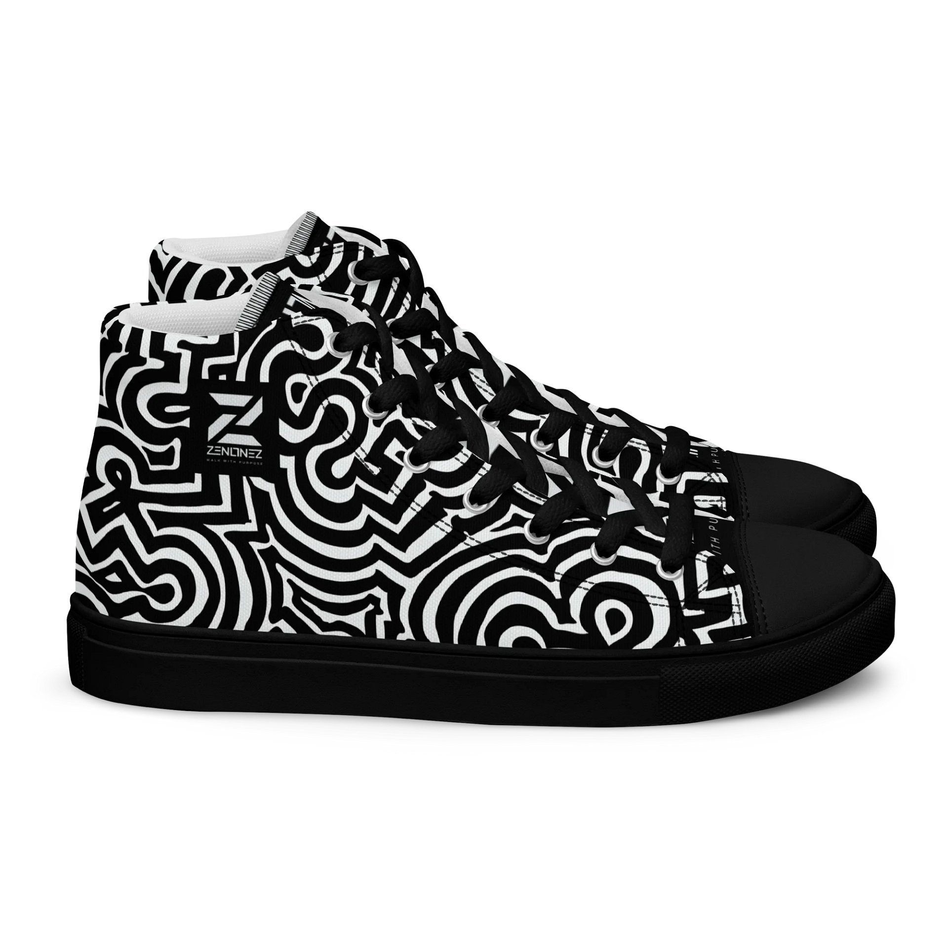 Optical Allusion Women's High Tops product image (2)