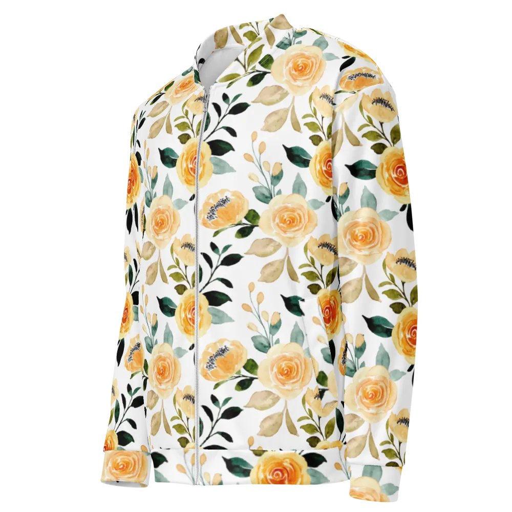 Yellow Rose Delight Bomber jacket product image (4)