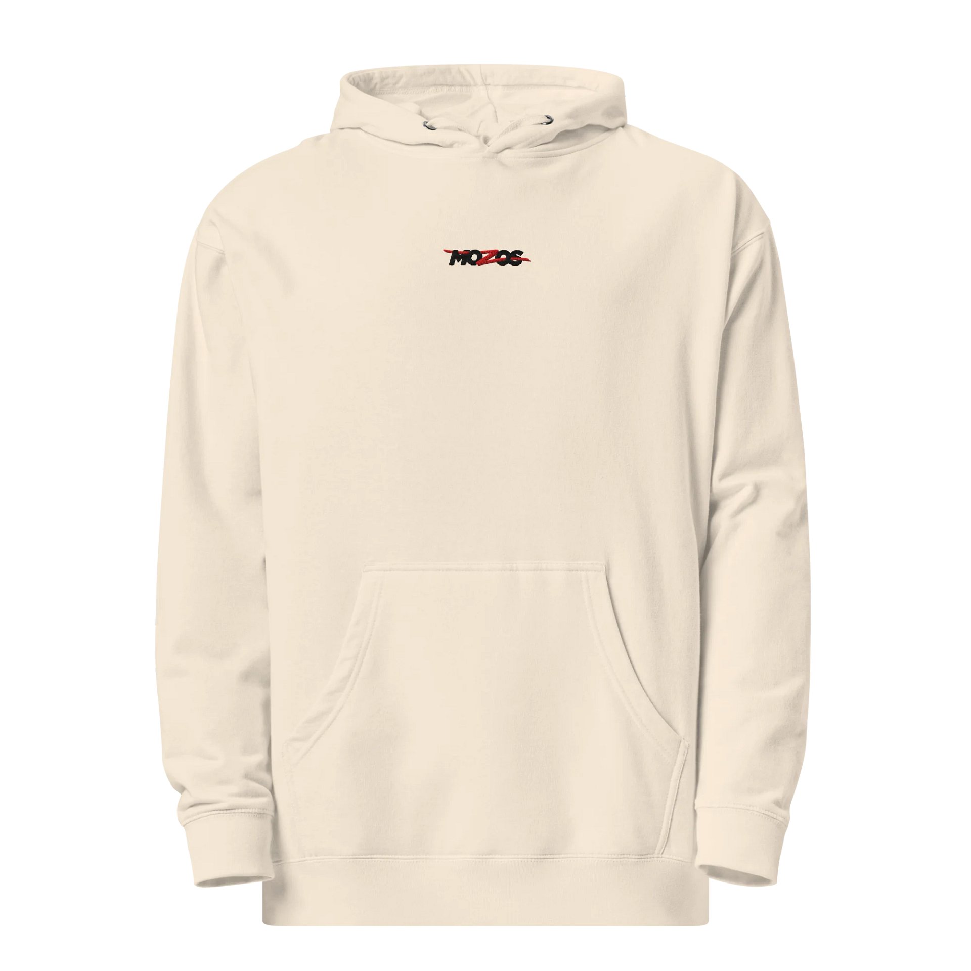 Mozos Embroidered Hoodie - Bone product image (1)