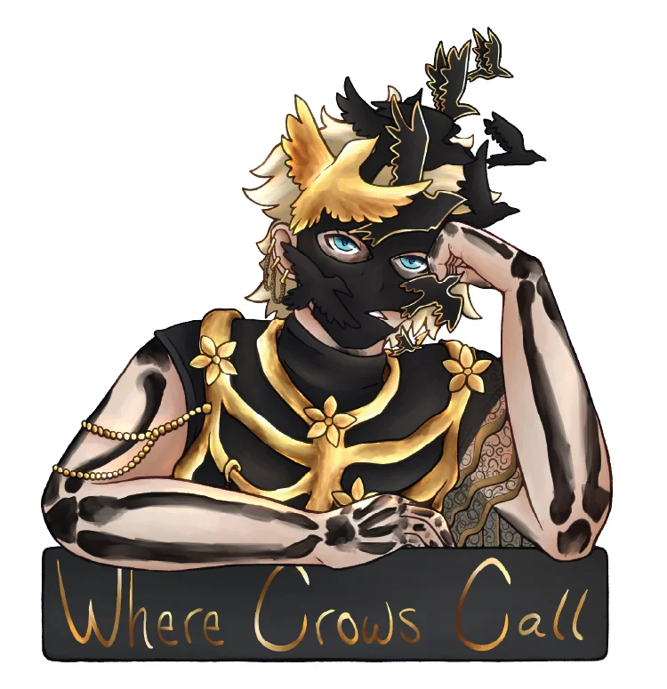 Khrysos Where Crows Call Sticker product image (1)