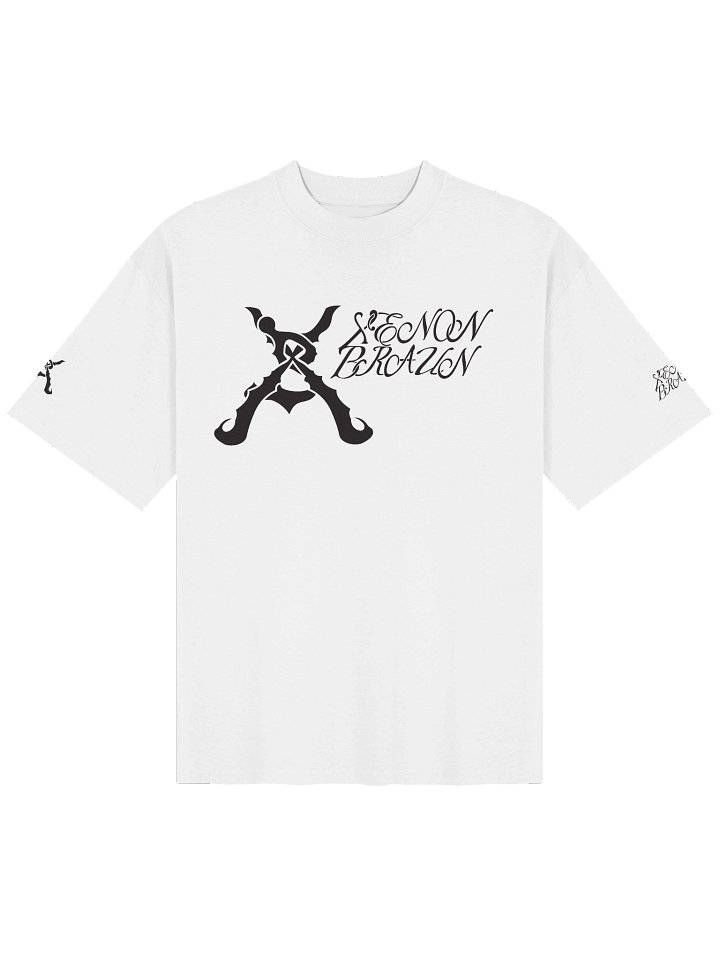 Xenon Braun Staple Black Logo with Text Tee product image (1)