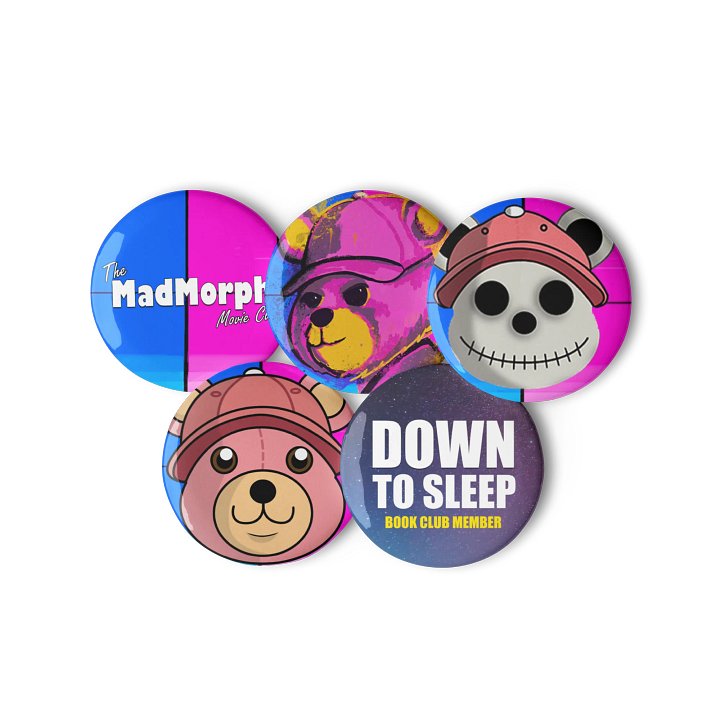 Members Club Badges - MadMorph x Down To Sleep product image (2)