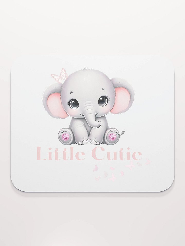 Little Cutie Elephant Mouse Pad product image (2)