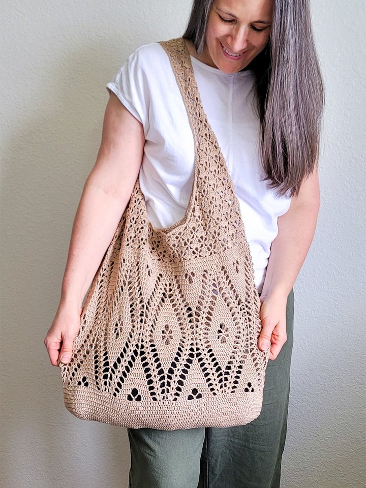 Prairie Flower Market Bag Crochet Pattern product image (2)