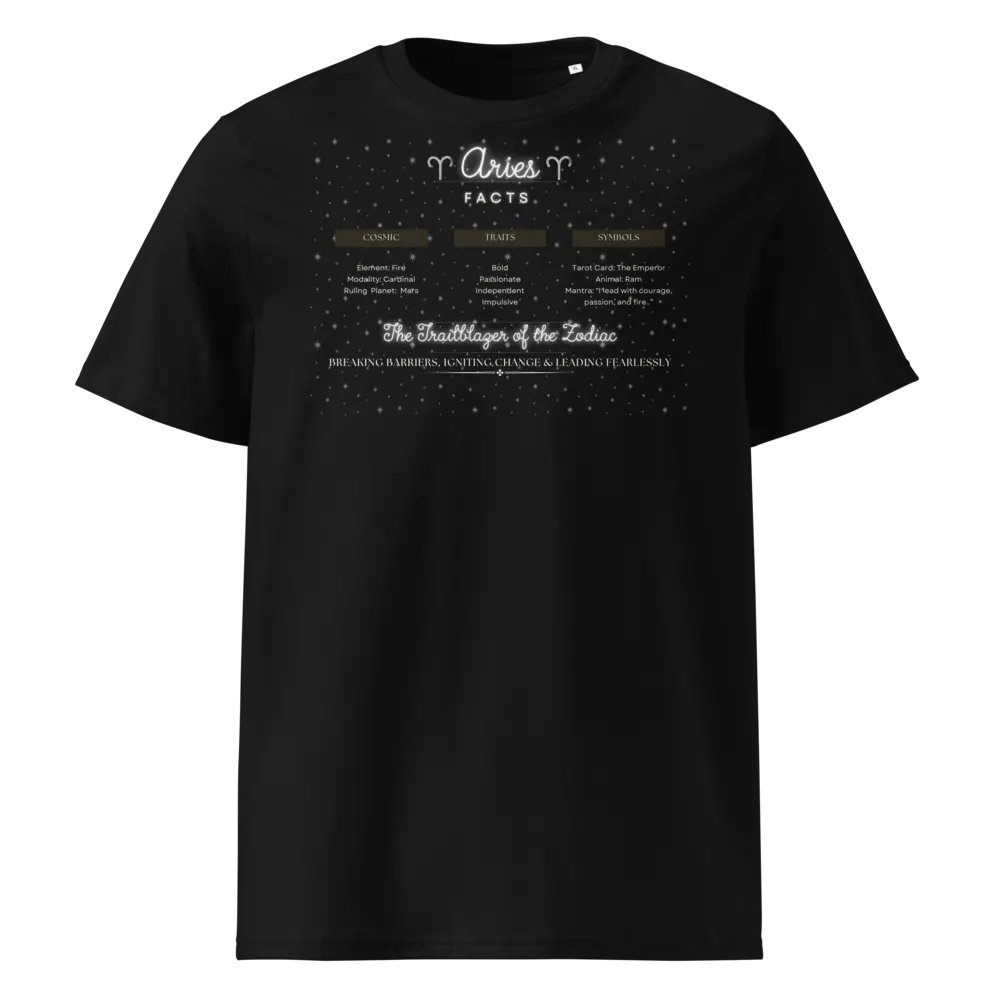 Aries 2025, Attributes, Black Tee product image (1)