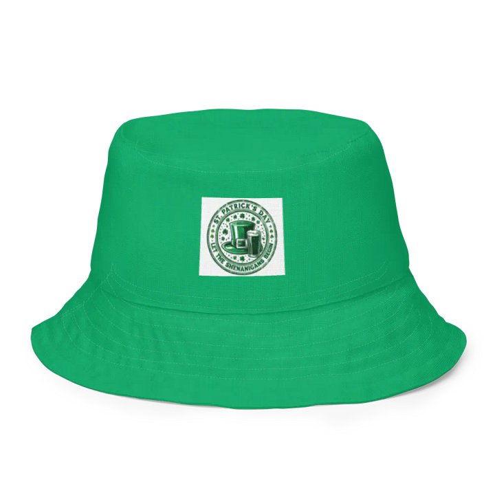 St Patrick's day dual Vibe Reversible Bucket Hat product image (1)