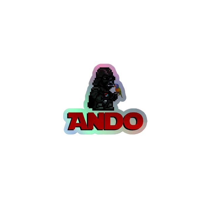 Ando holo sticker product image (1)