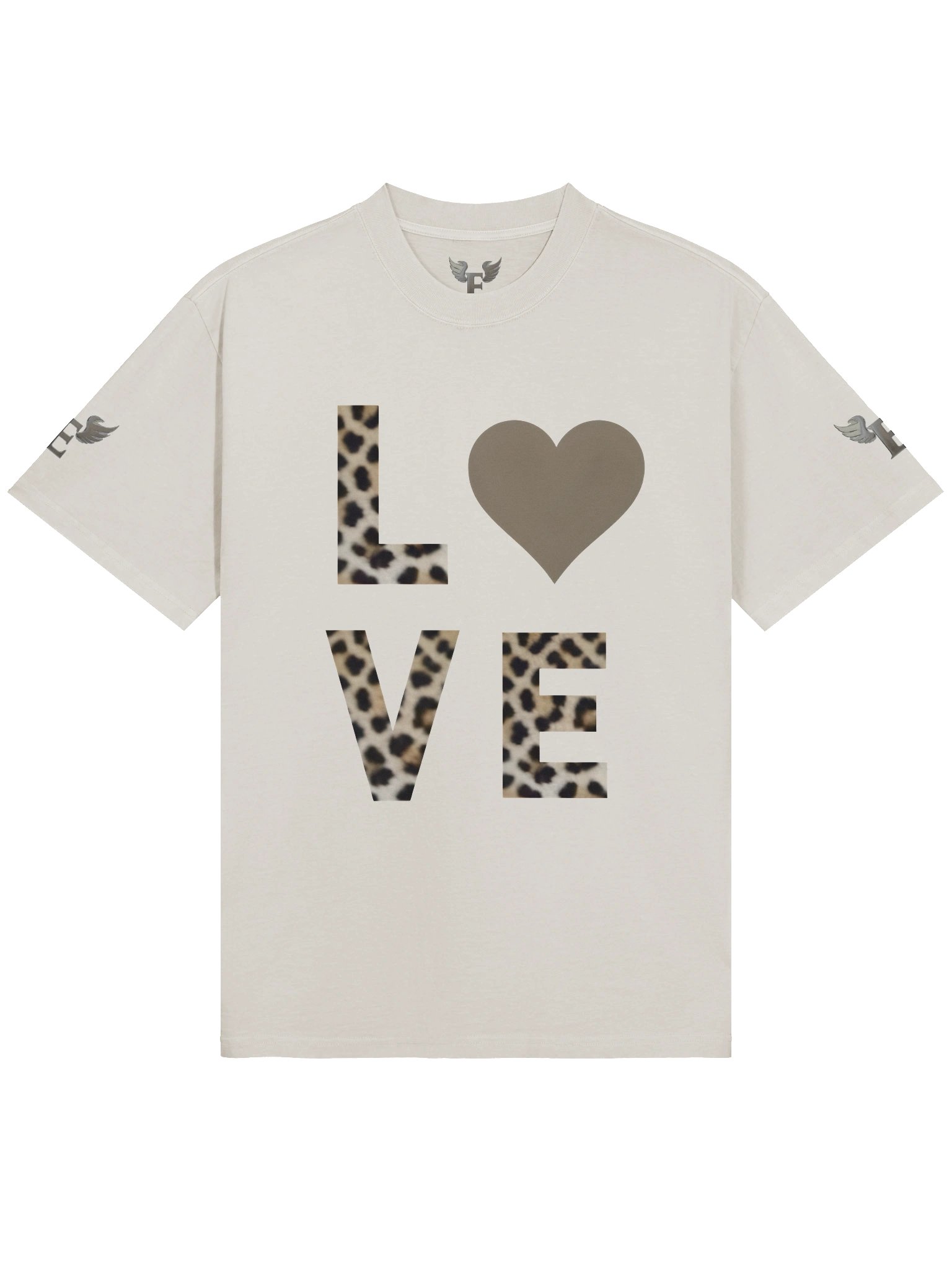 Love Cheetah Over sized T-Shirt product image (25)