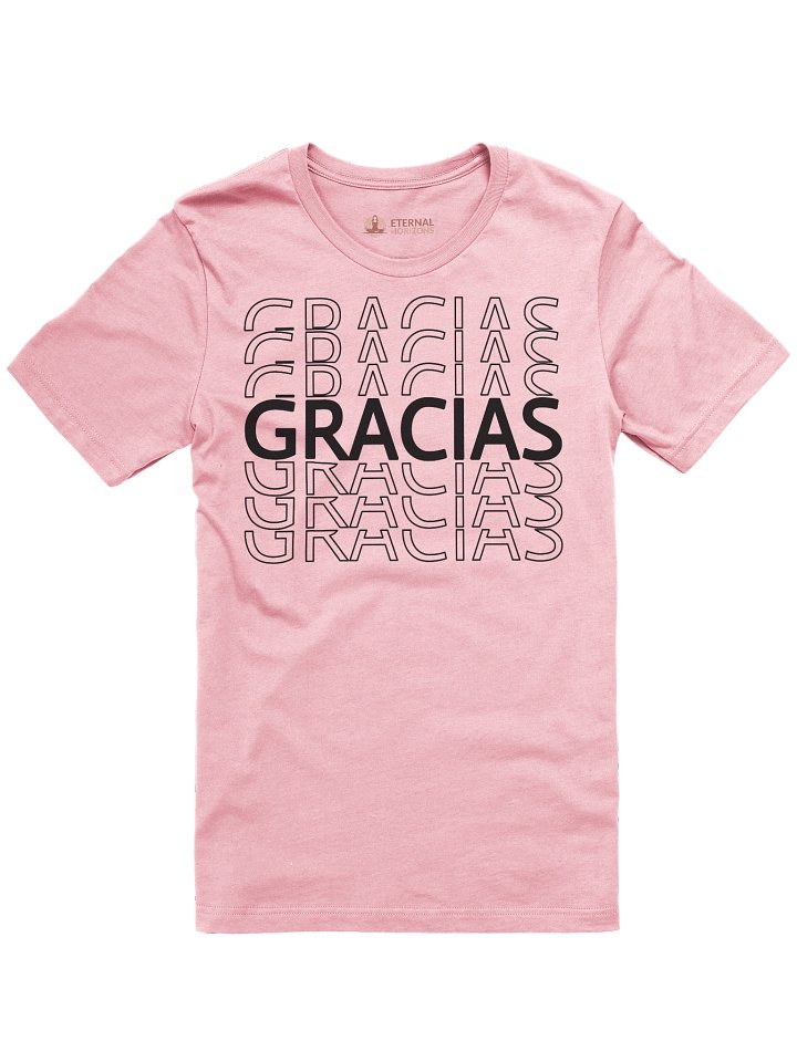 Camiseta "GRACIAS" clara product image (1)