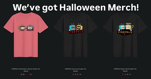 Hey friends! We’ve got a limited Halloween collection up on our merch site! 

We’re so excited about these new designs and we...