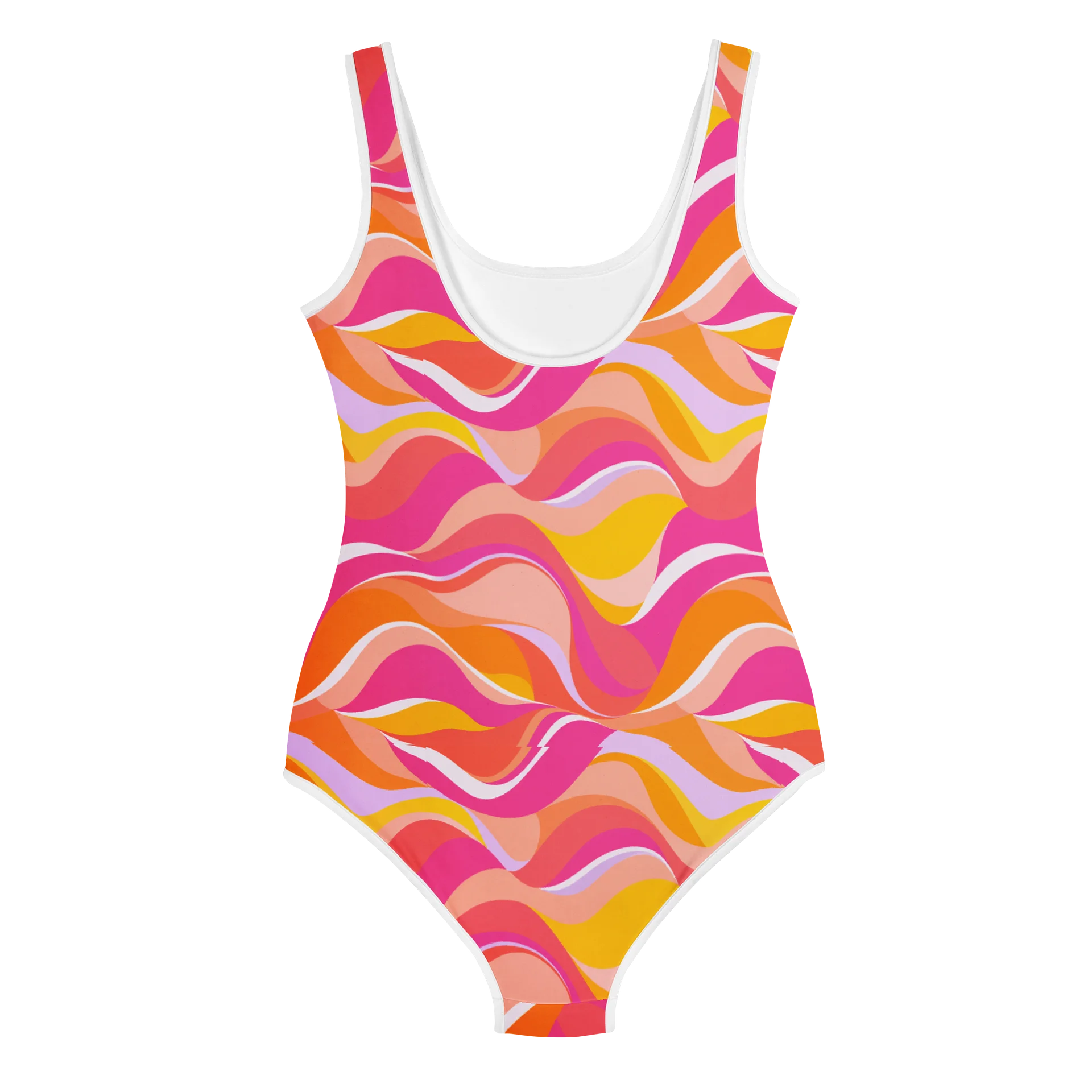 Sunset Flow Youth One-Piece Swimsuit product image (2)