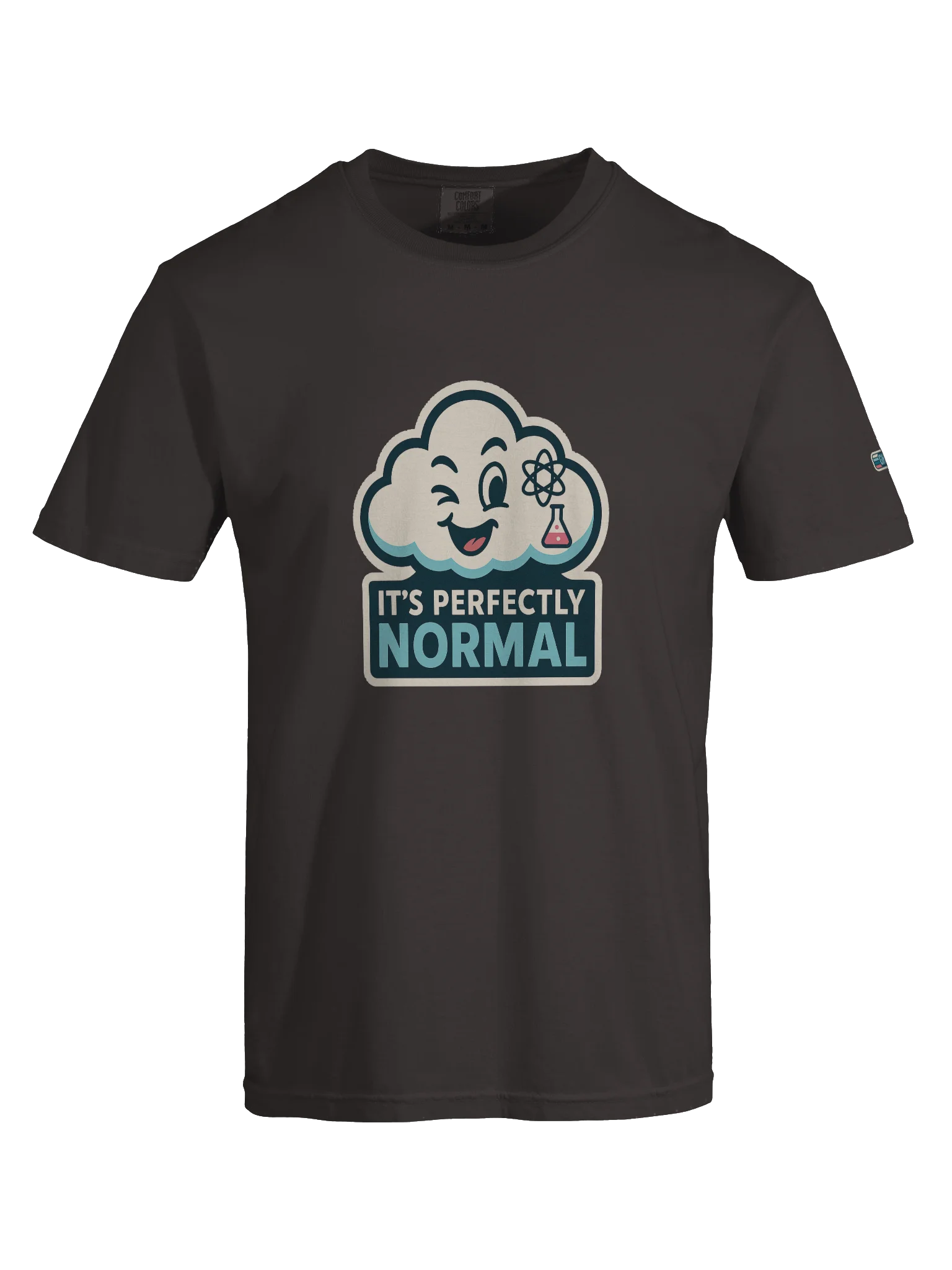 The GHR Perfectly Normal Cloud Tee — by Glam Ham Radio product image (7)