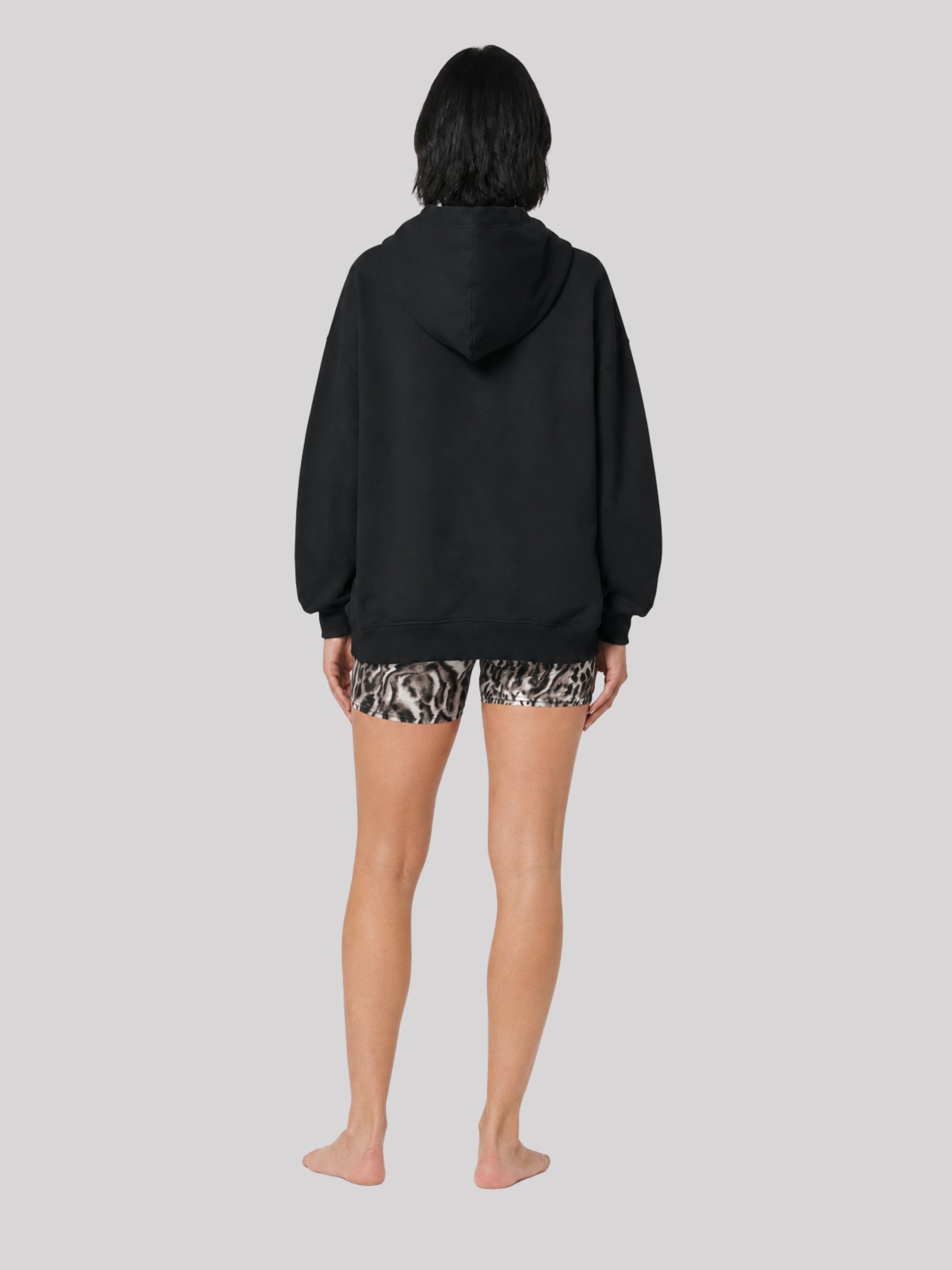 SHORT FEMME TAILLE HAUTE ULTRA SOUPLE IMPRIMÉ Leopard – ALCHIMISTAE product image (2)