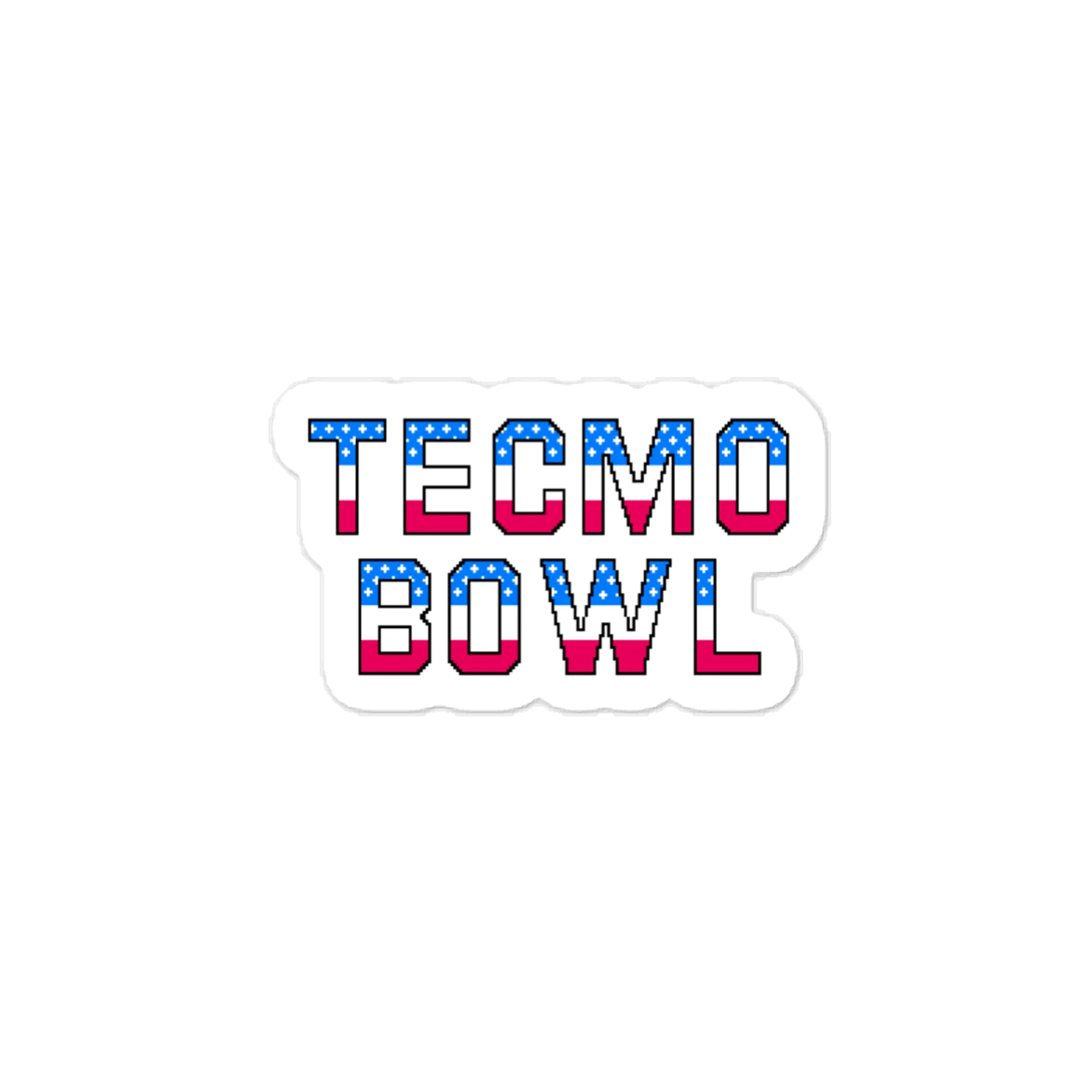 Tecmo Bowl Vinyl Sticker (Water-resistant) product image (1)