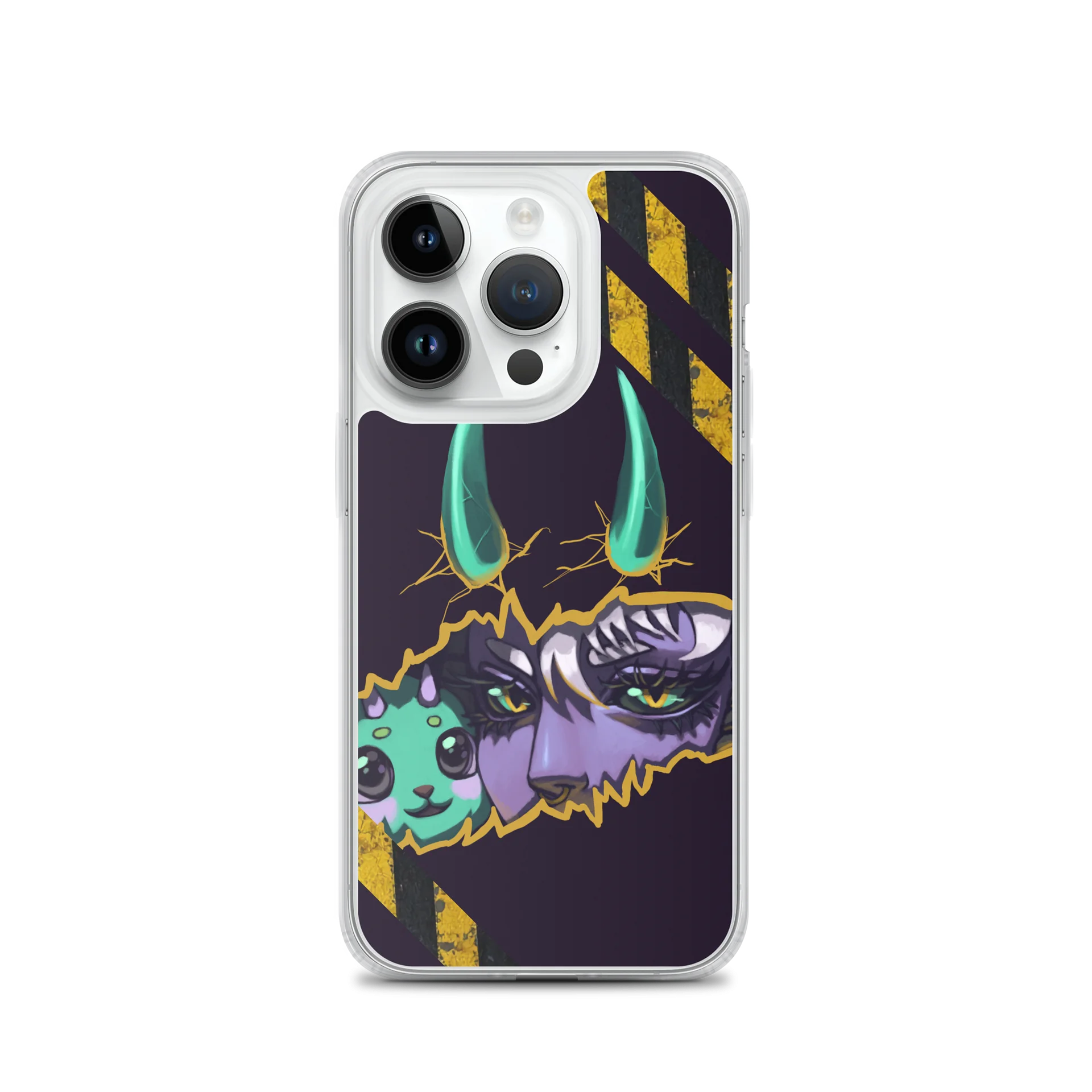 "Containment Breach" Clear iPhone Case Magsafe product image (1)