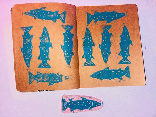I’m just out here creating like a little fish in the sea- 
I’ve been taking my time to make things for just me
Because I know...