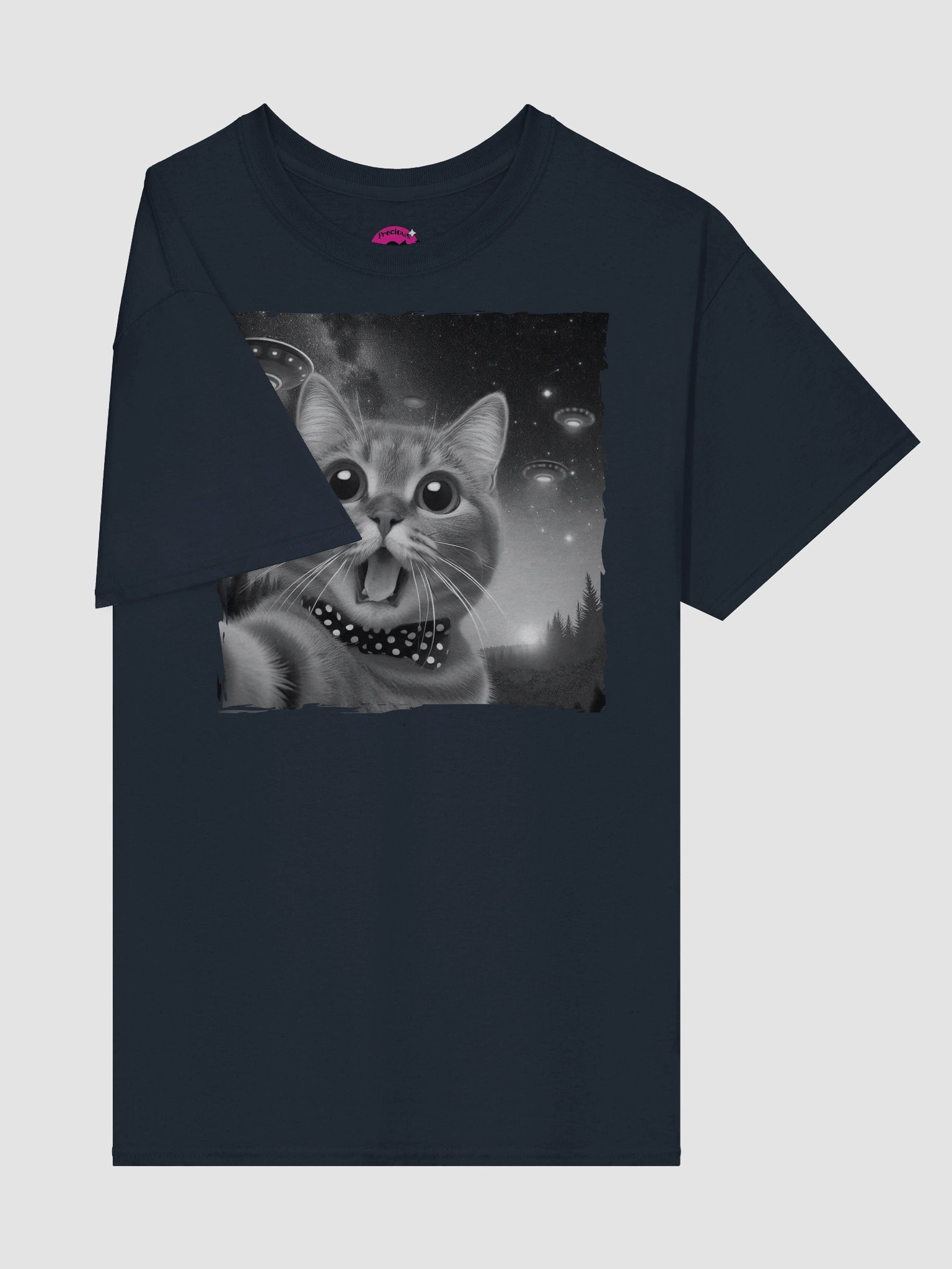 Cat Selfie Graphic Tee product image (47)