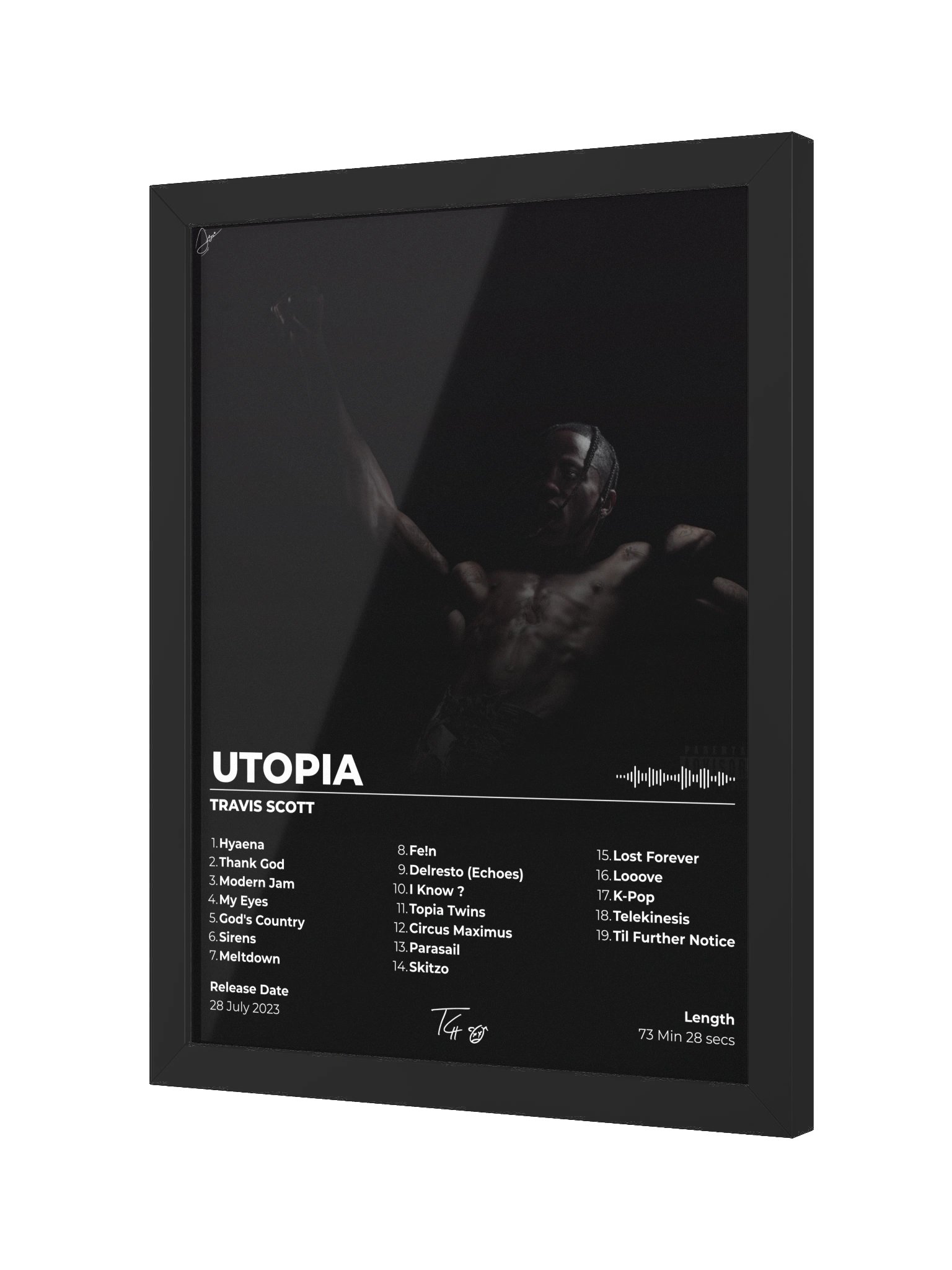 UTOPIA Framed Travis Scott Poster product image (2)