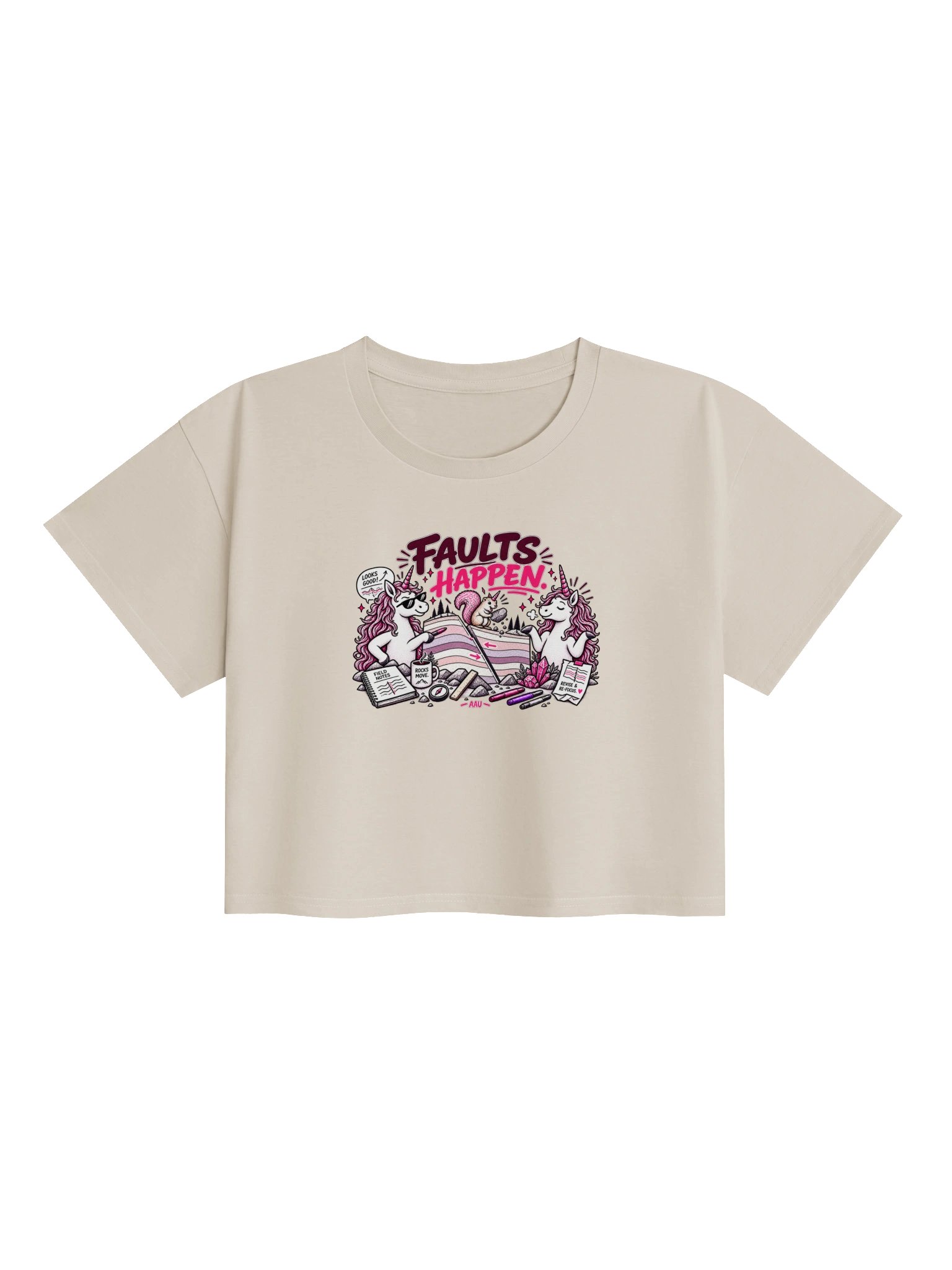 Faults Happen Crop top product image (1)