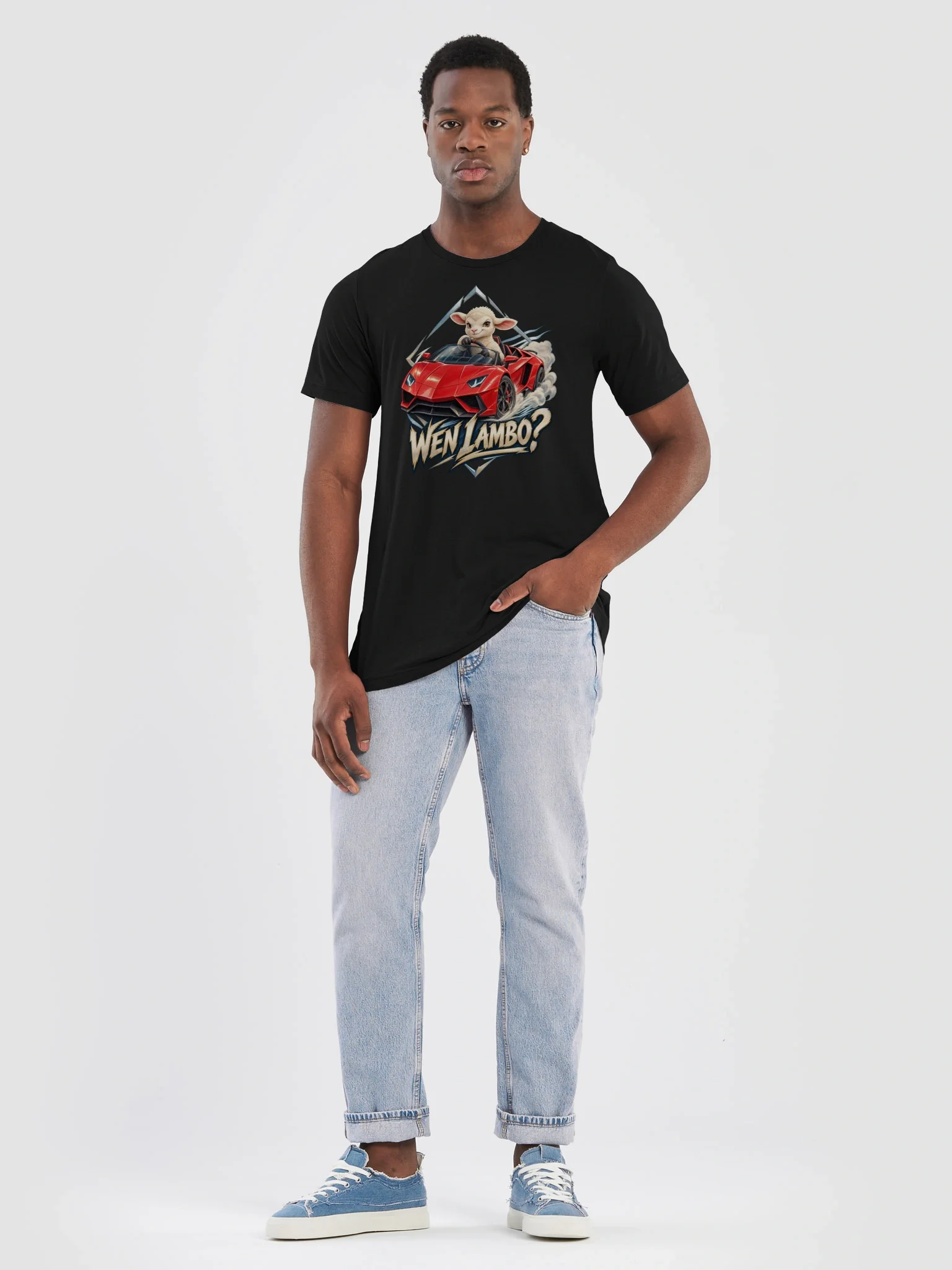 Wen Lambo? Tri-Blend Tee preview 12