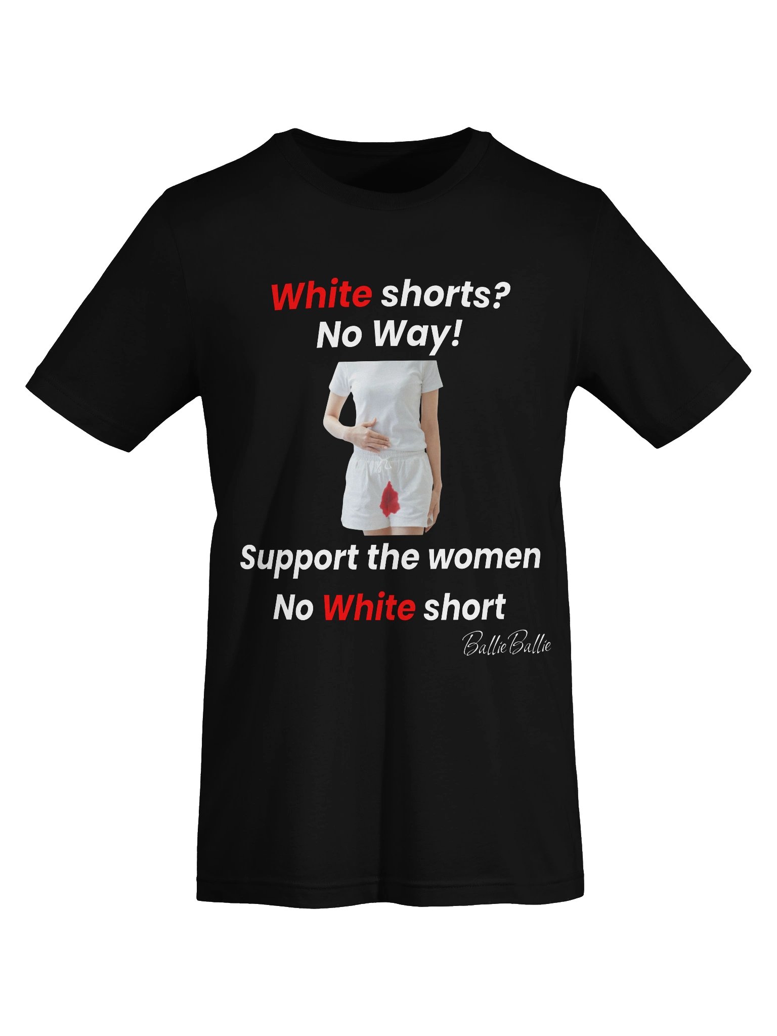 White short? No Way! Support the women No white short product image (7)
