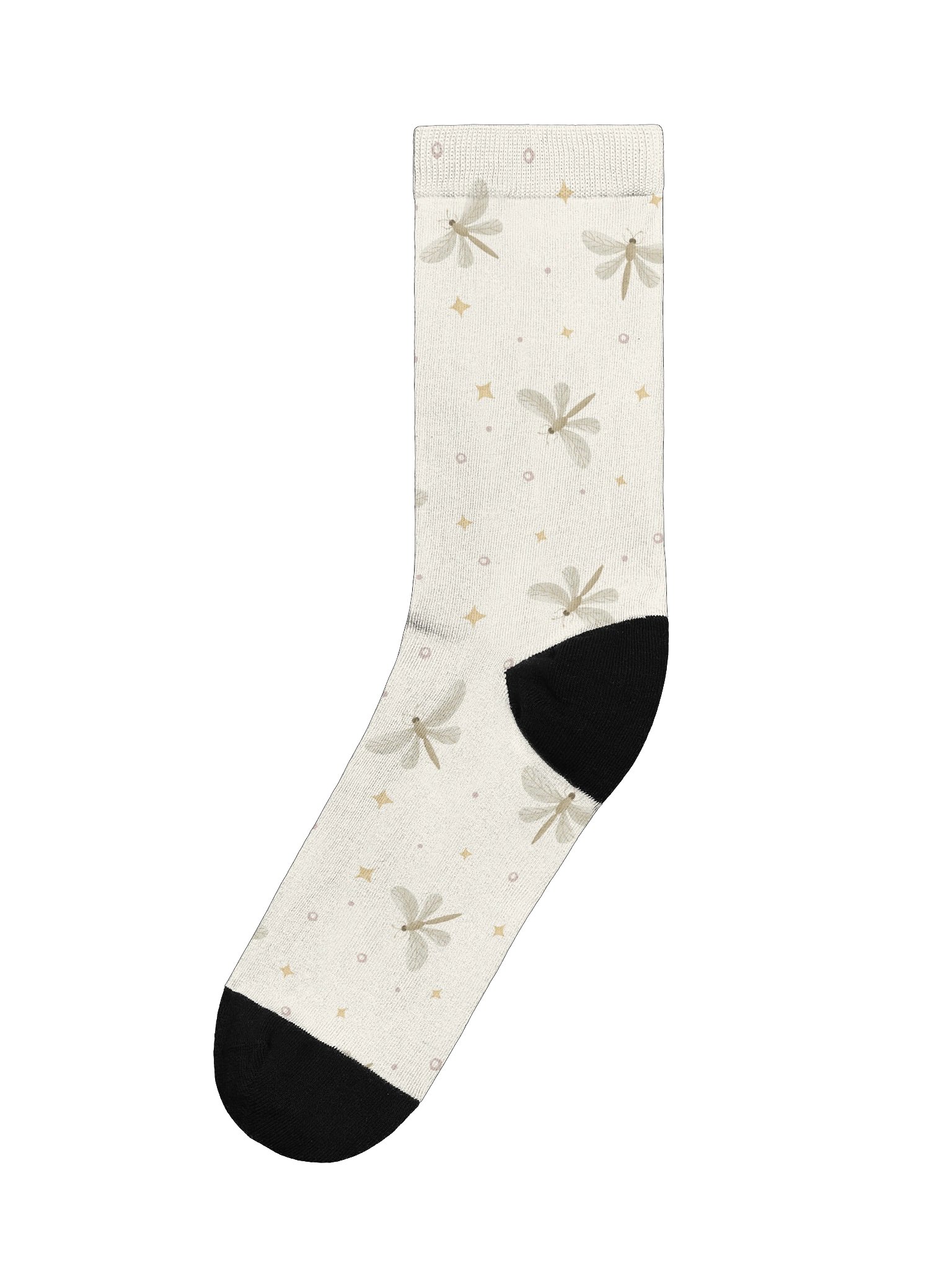 Serene Dragonflies Premium Sustainable Crew Socks product image (1)