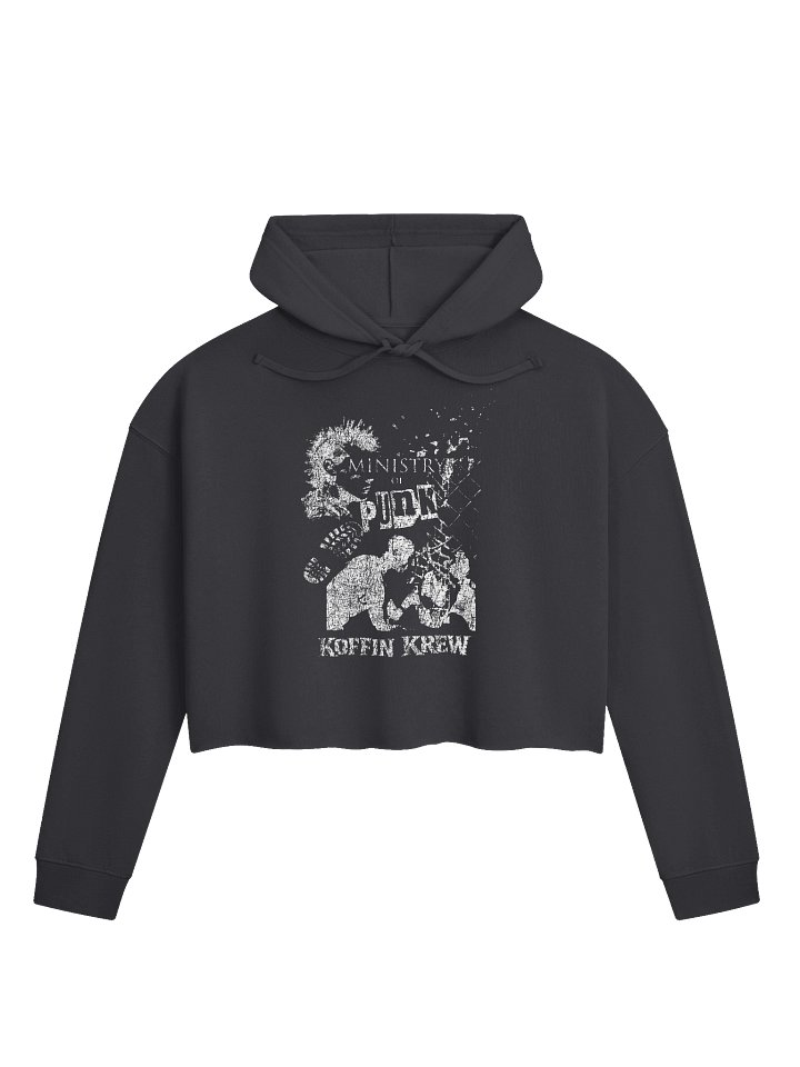 Ministry Of Cults Womens Cropped Hoodie product image (1)