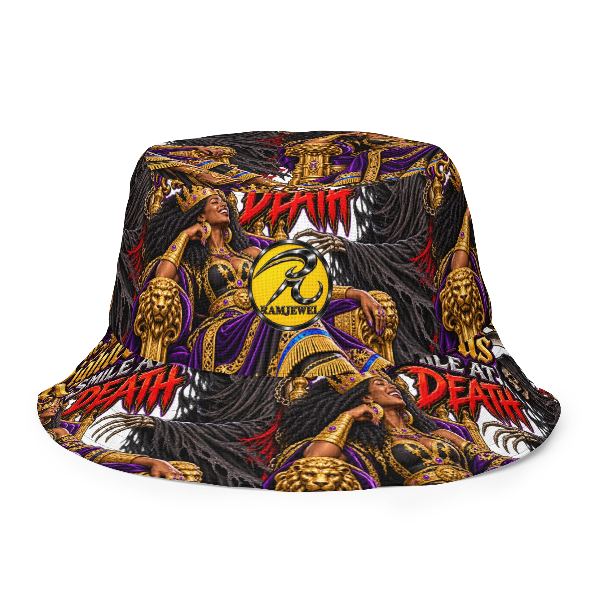 The Righteous Smile at Death Reversible Bucket Hat product image (2)
