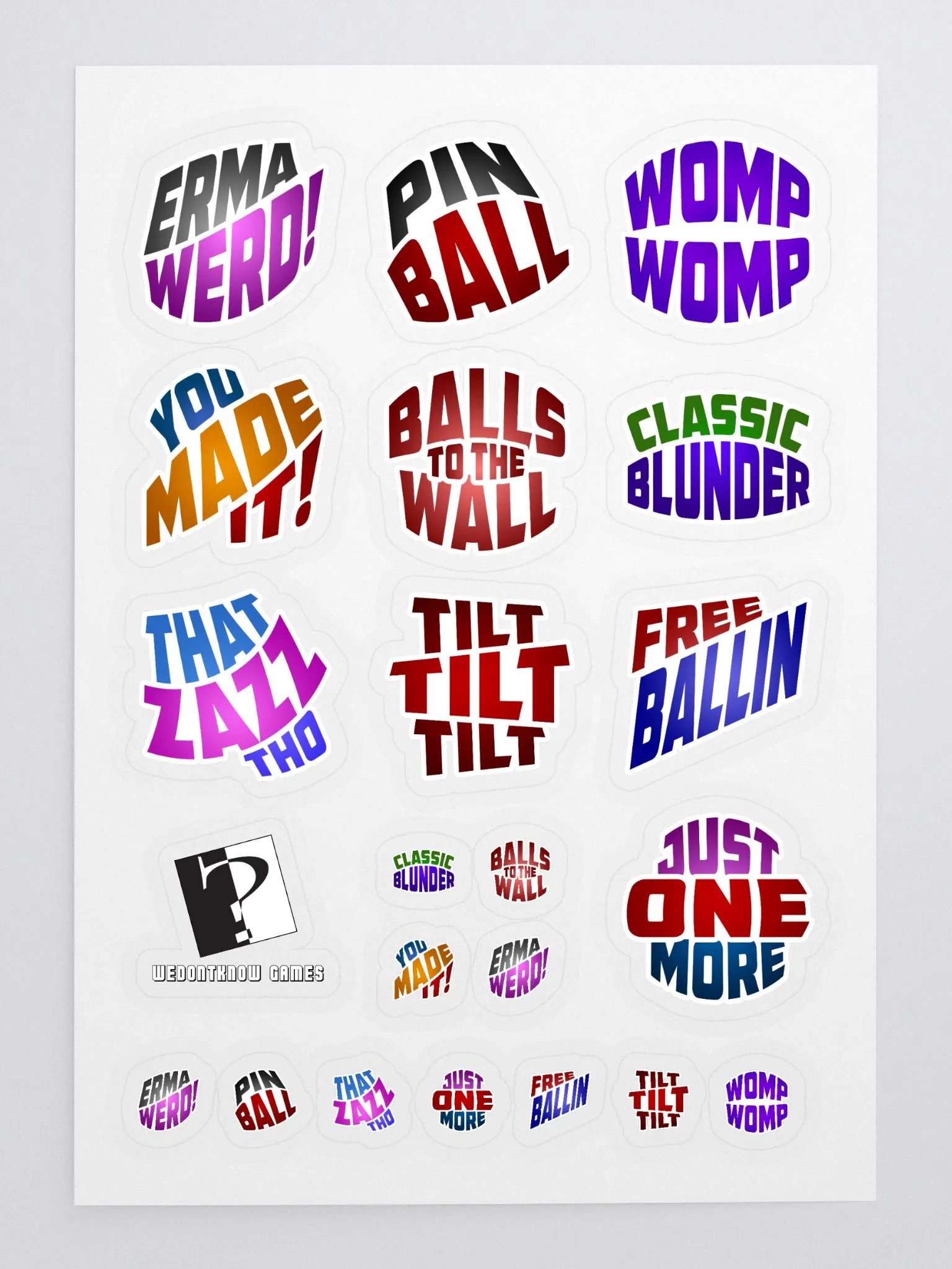 Sticker Pack 2: Oops! All emotes! product image (3)