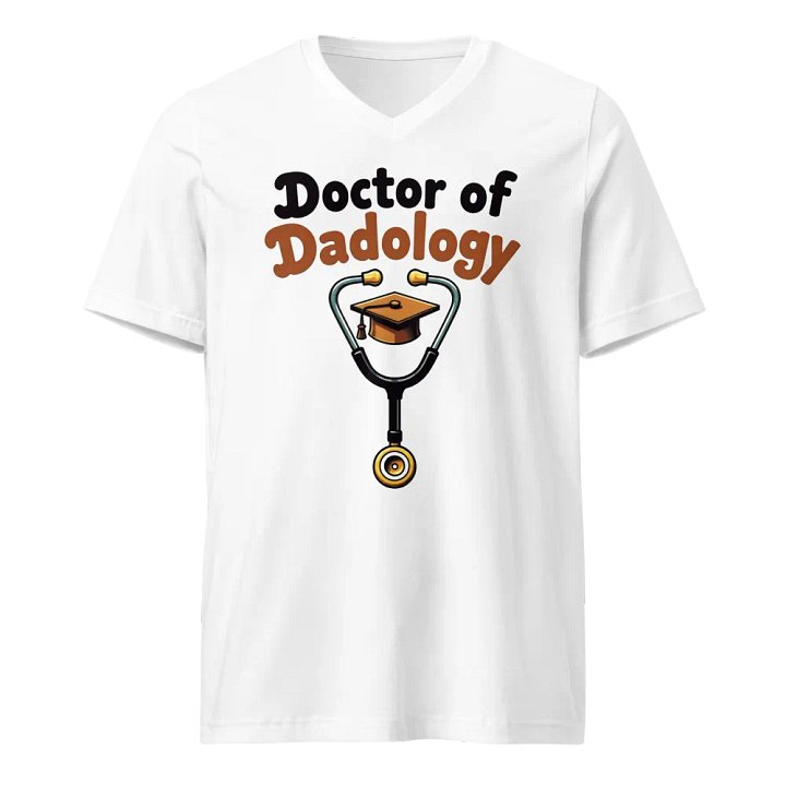 Doctor of Dadology V-Neck Tee product image (1)