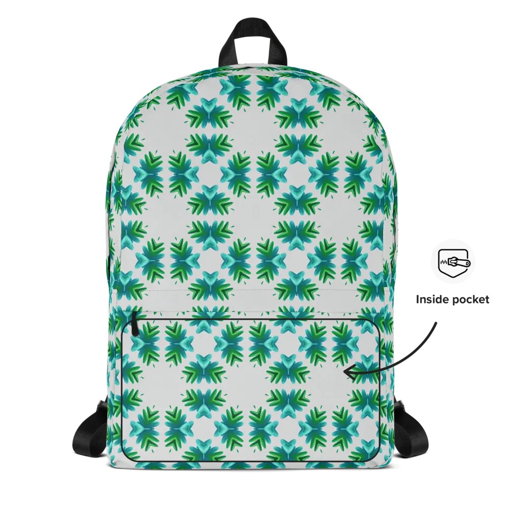 Symmetry Leaf All-Over Backpack product image (7)