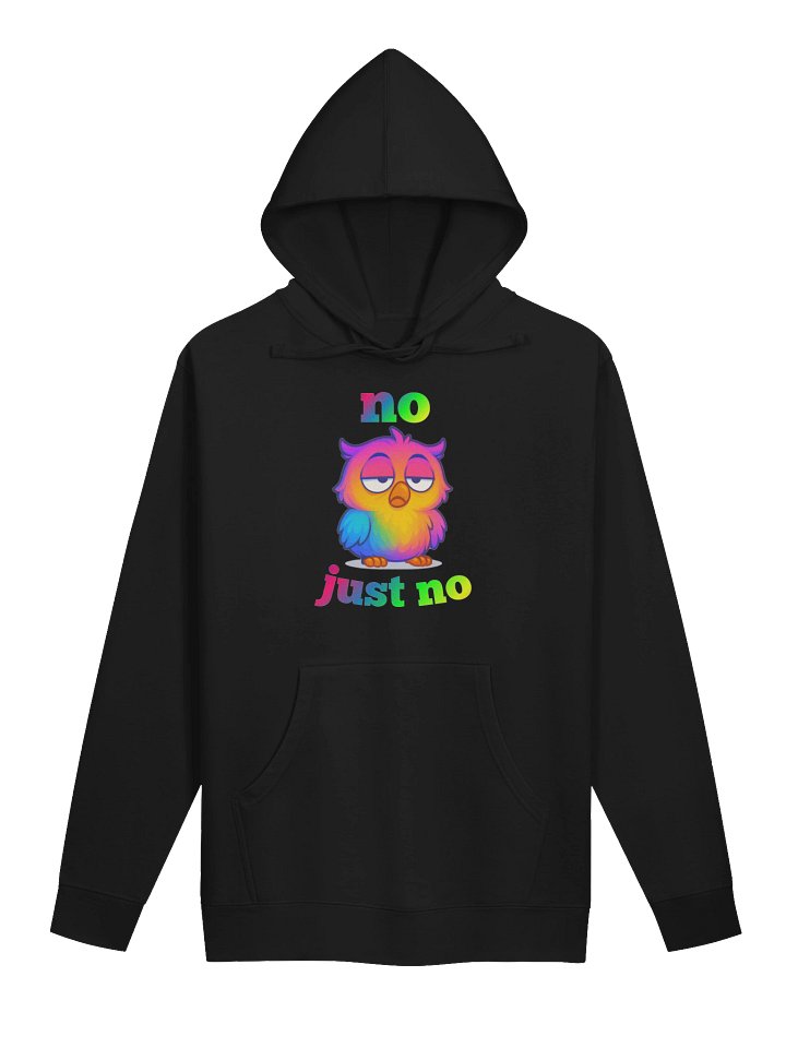 no, just no Owl Hoodie product image (1)