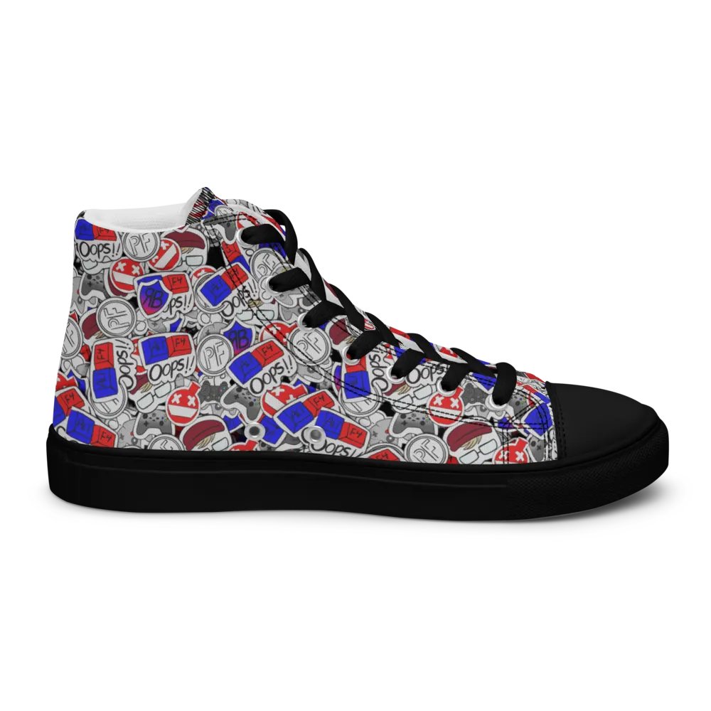 Sticker-Bomb Women's Hi-Tops product image (8)