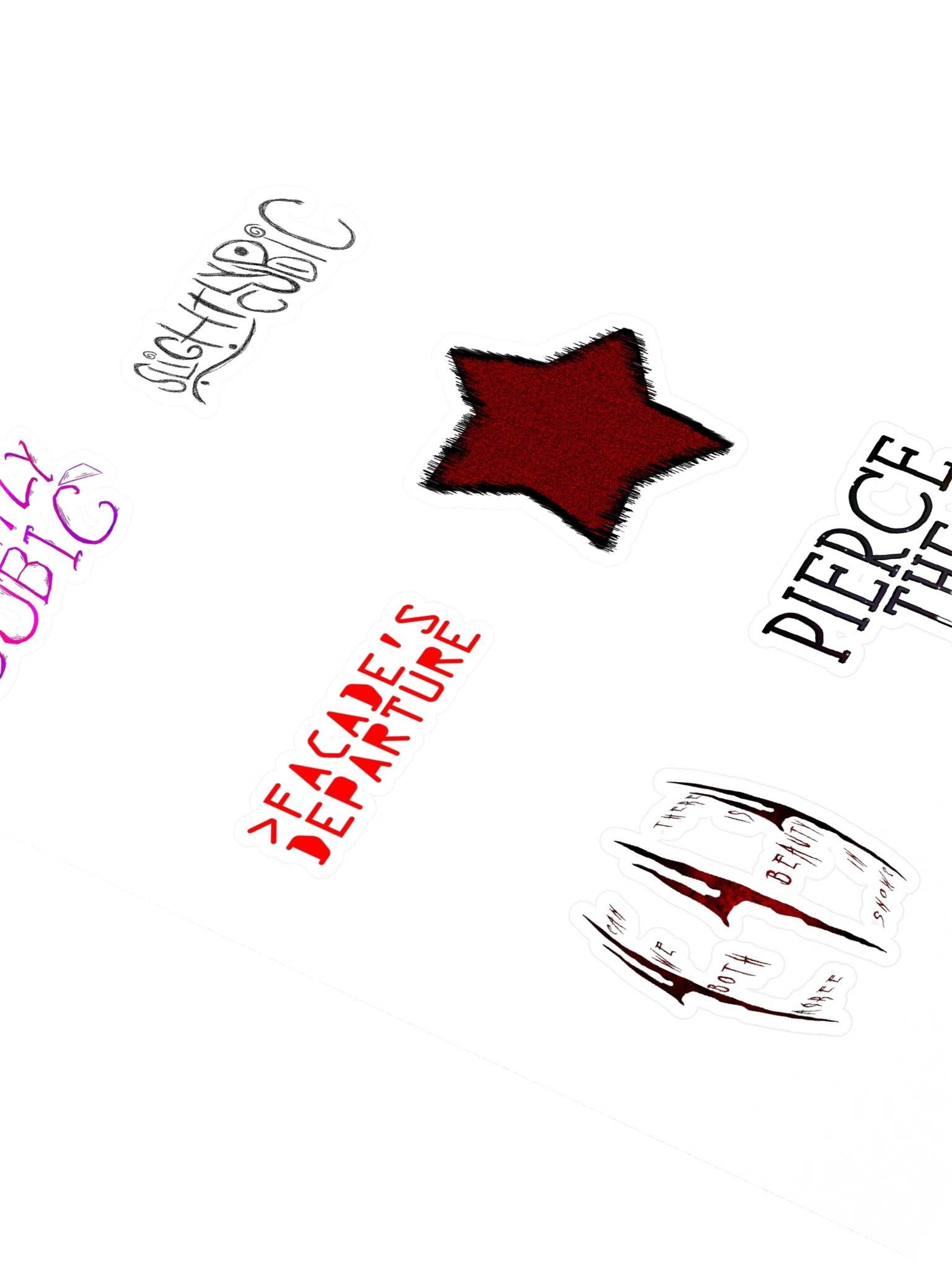 SlightlyCubic Sticker Sheet product image (2)