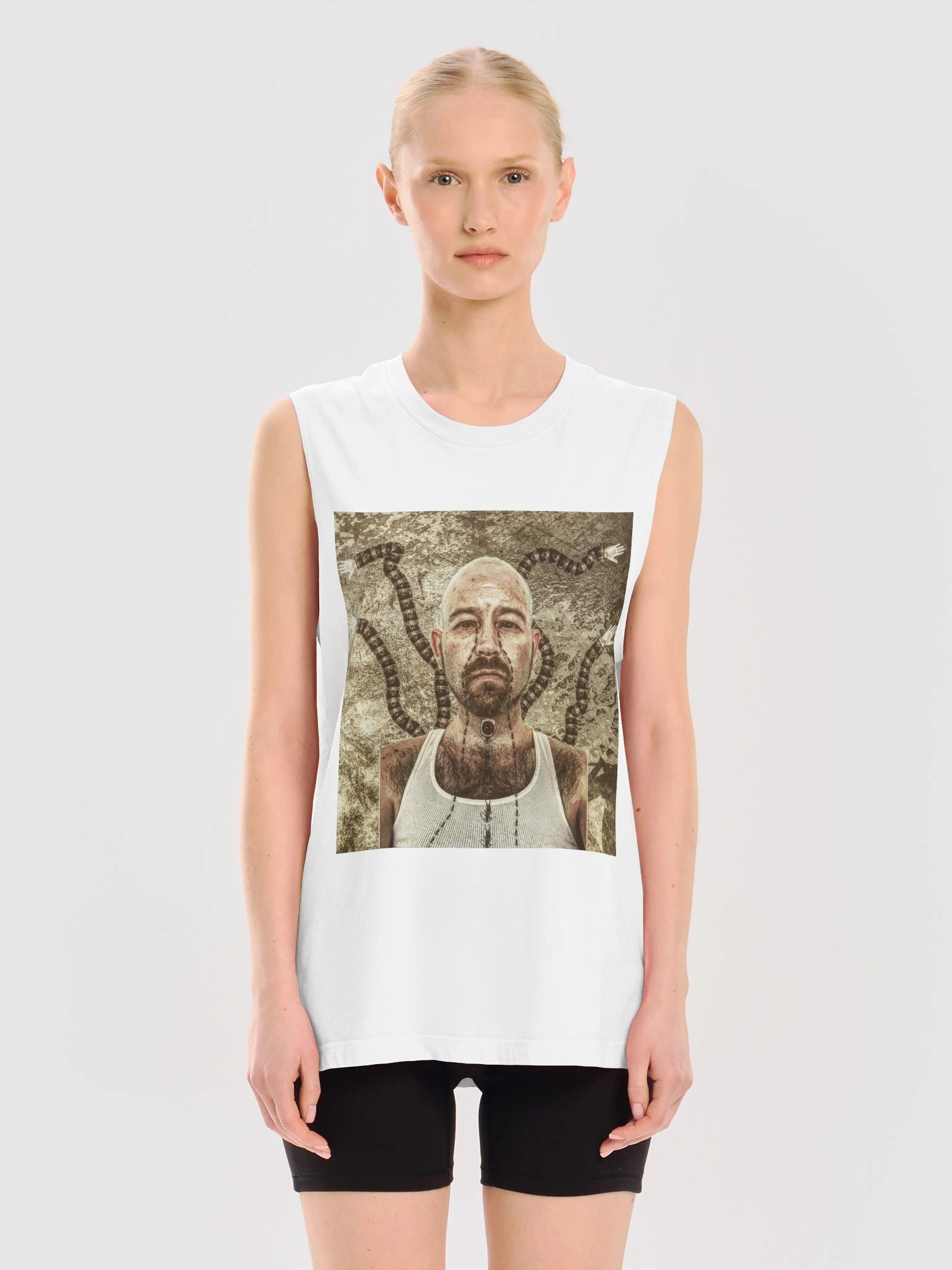 The End | I Am Adrammelech | Bella+Canvas Unisex Muscle Tank product image (1)