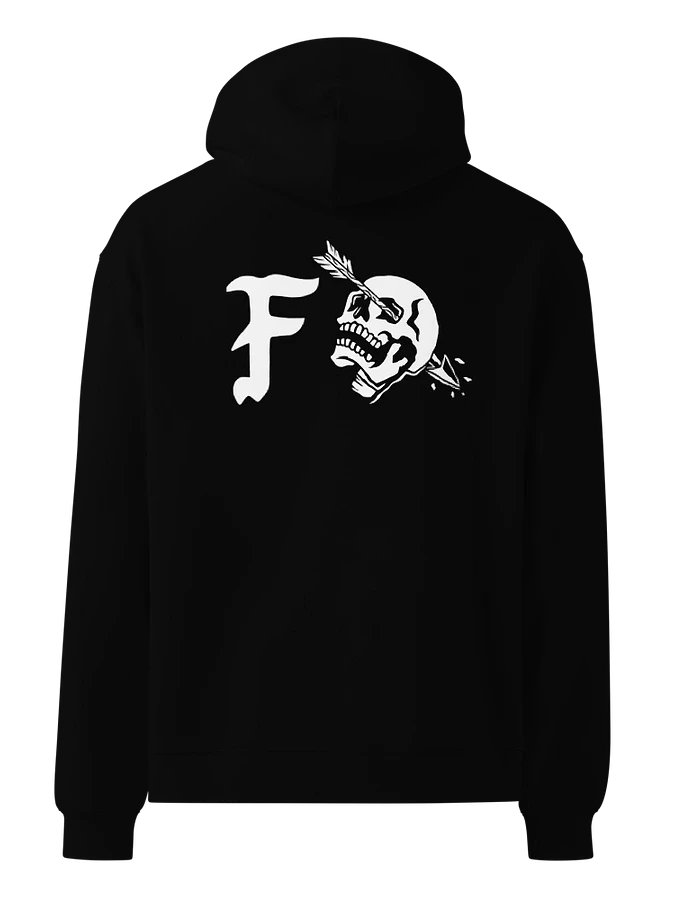Skater Skeleton Oversized Hoodie product image (3)