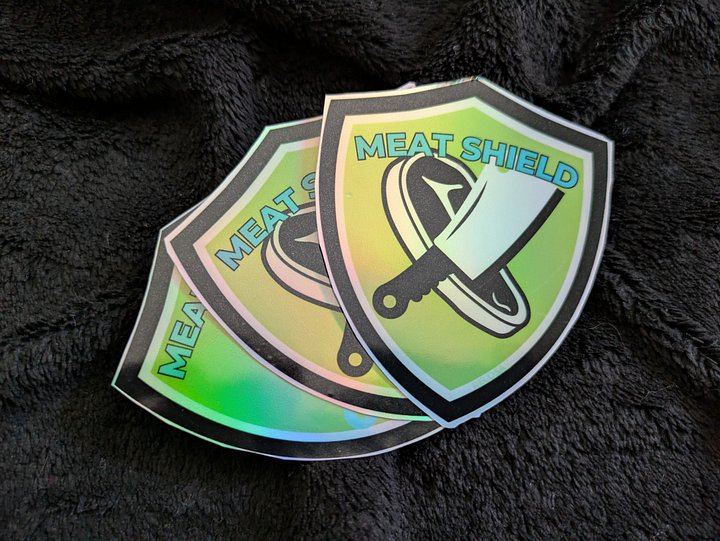 Meat Shield Sticker product image (2)
