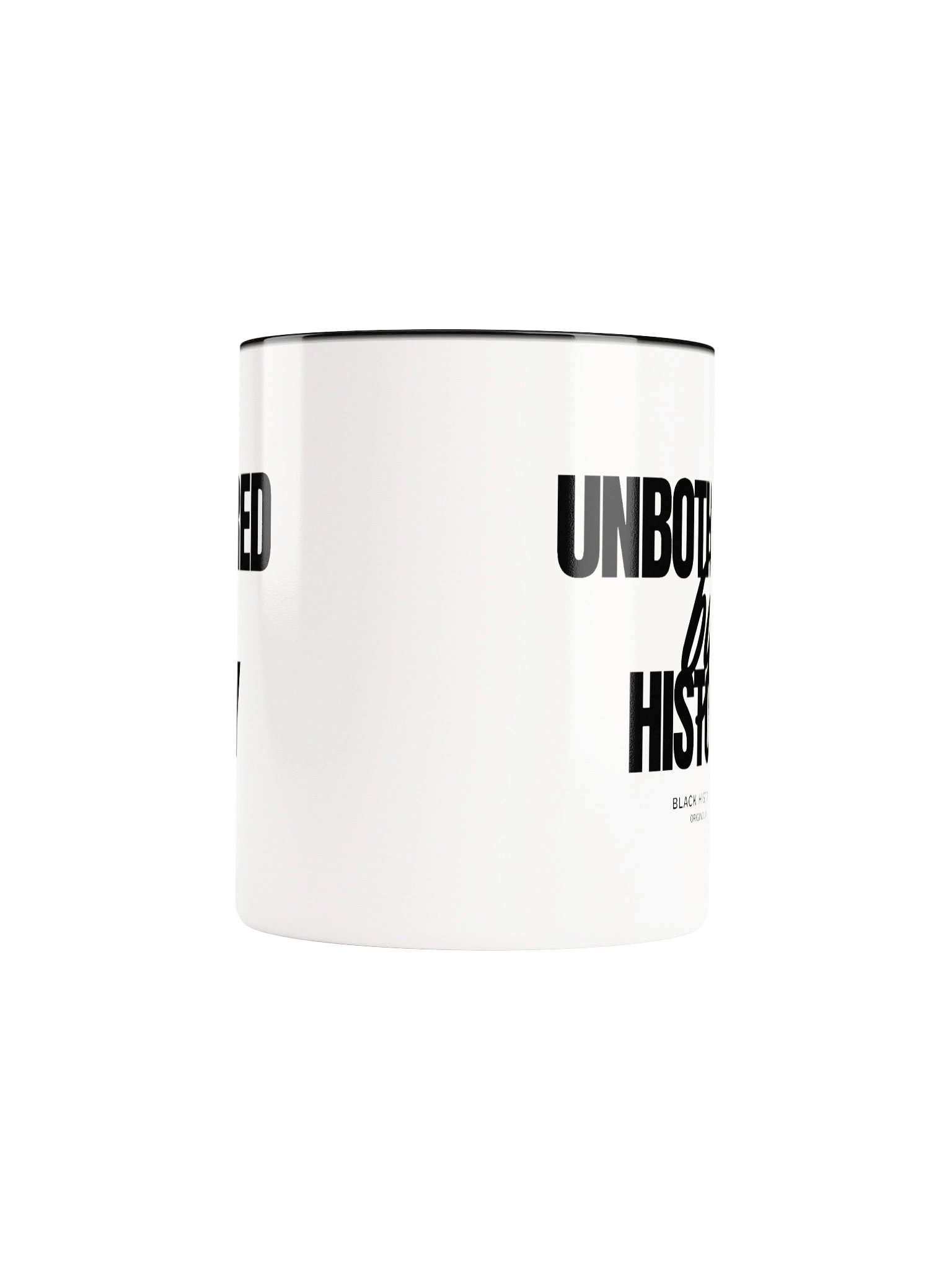 Unbothered by History | Two Tone Mug | Originology | Black History X product image (5)