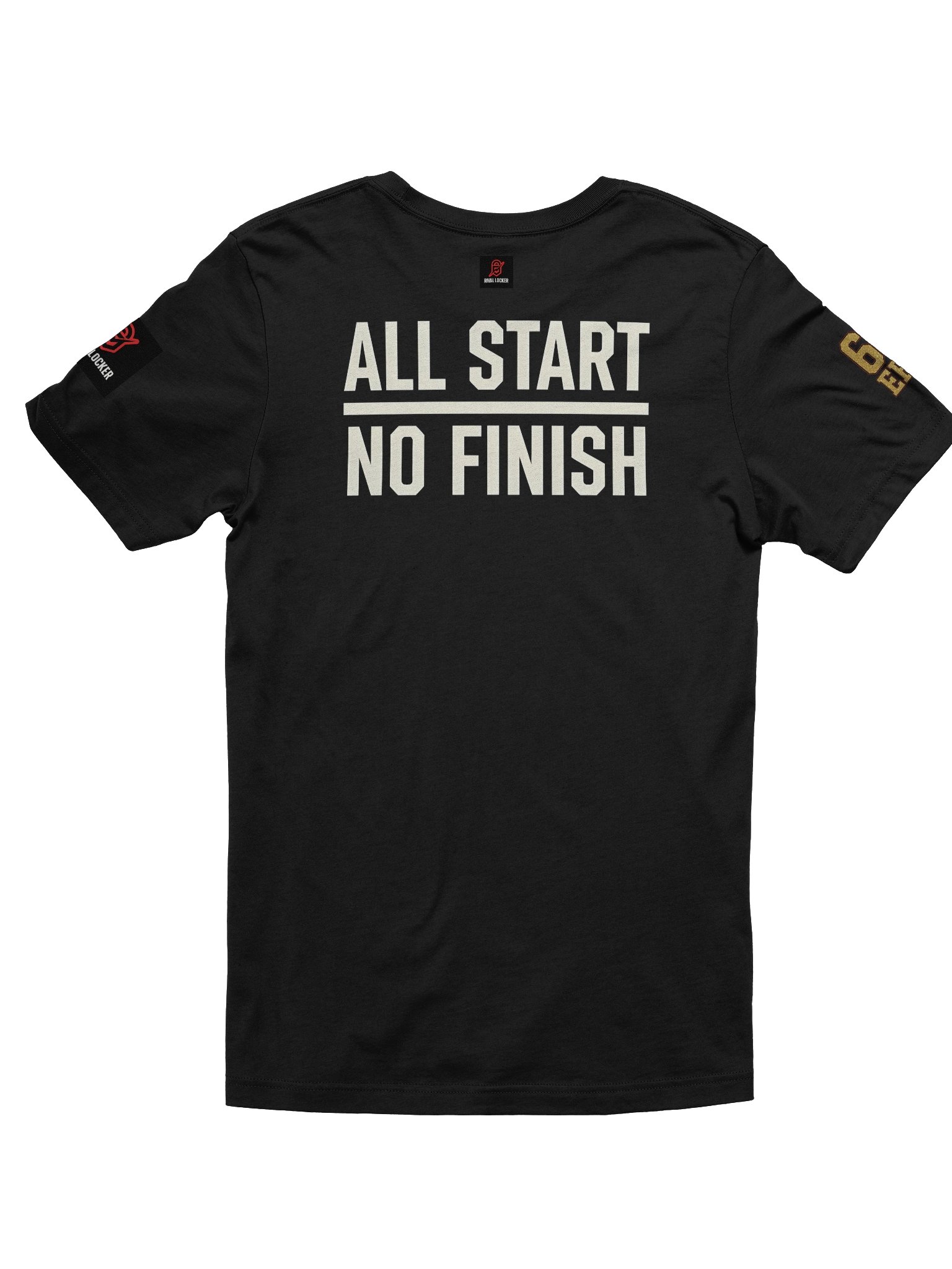 All Start No Finish 69 Tee | San Francisco | Football | Rival Locker product image (3)