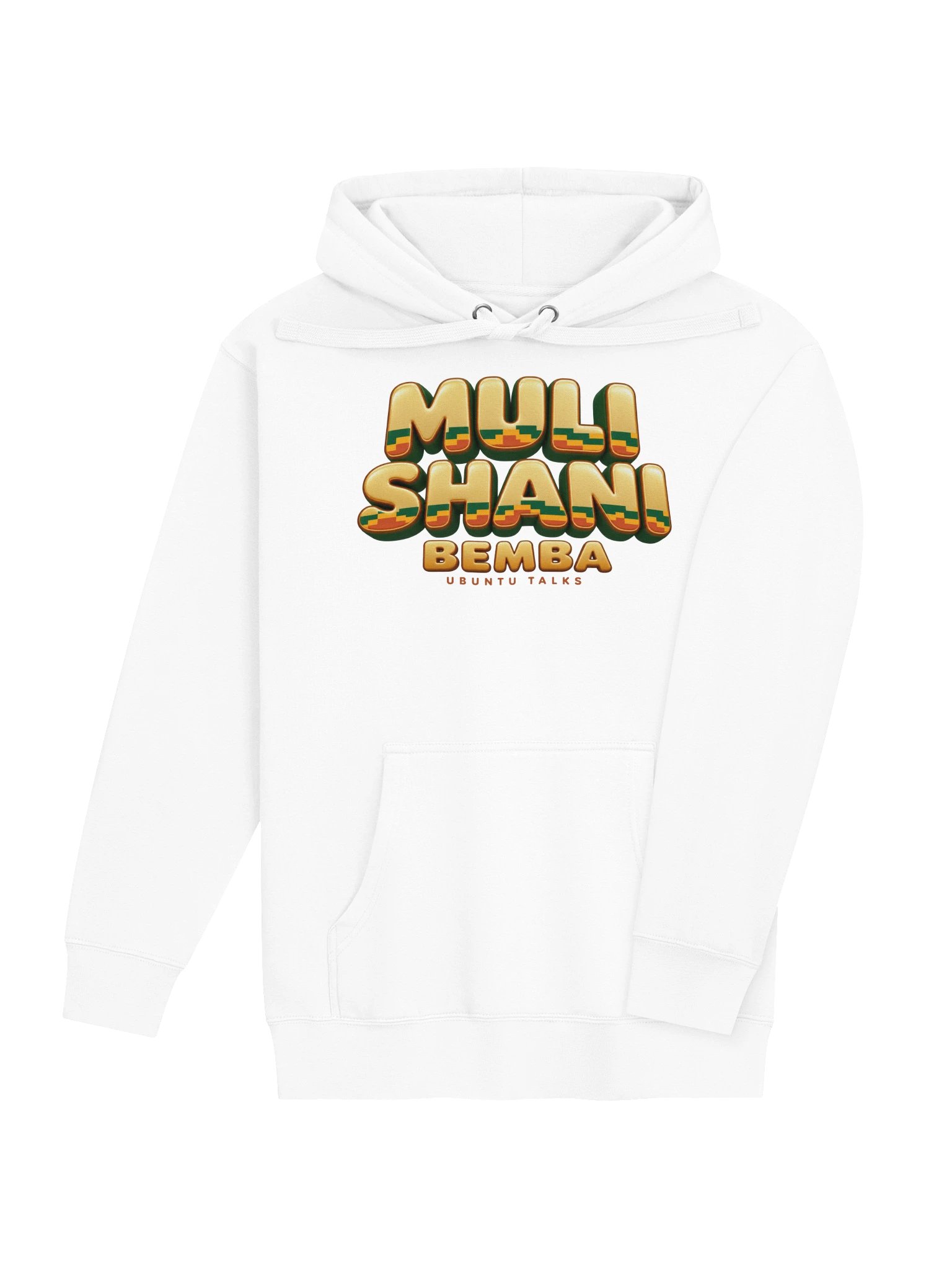Ubuntu Talks Heritage — MULI SHANI | Bemba Premium Hoodie product image (7)