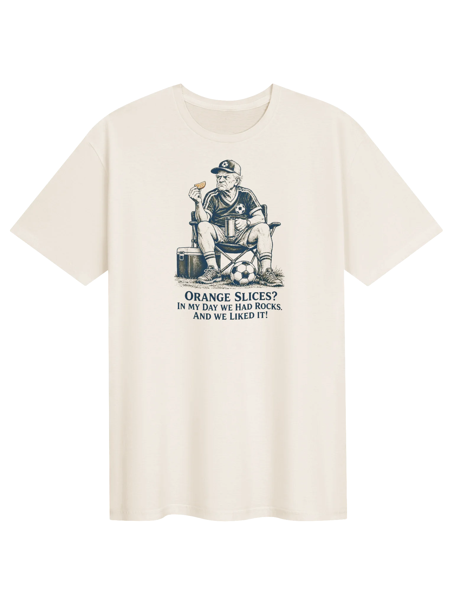 Orange Slices? Soccer Grandpa Humor Tee product image (1)