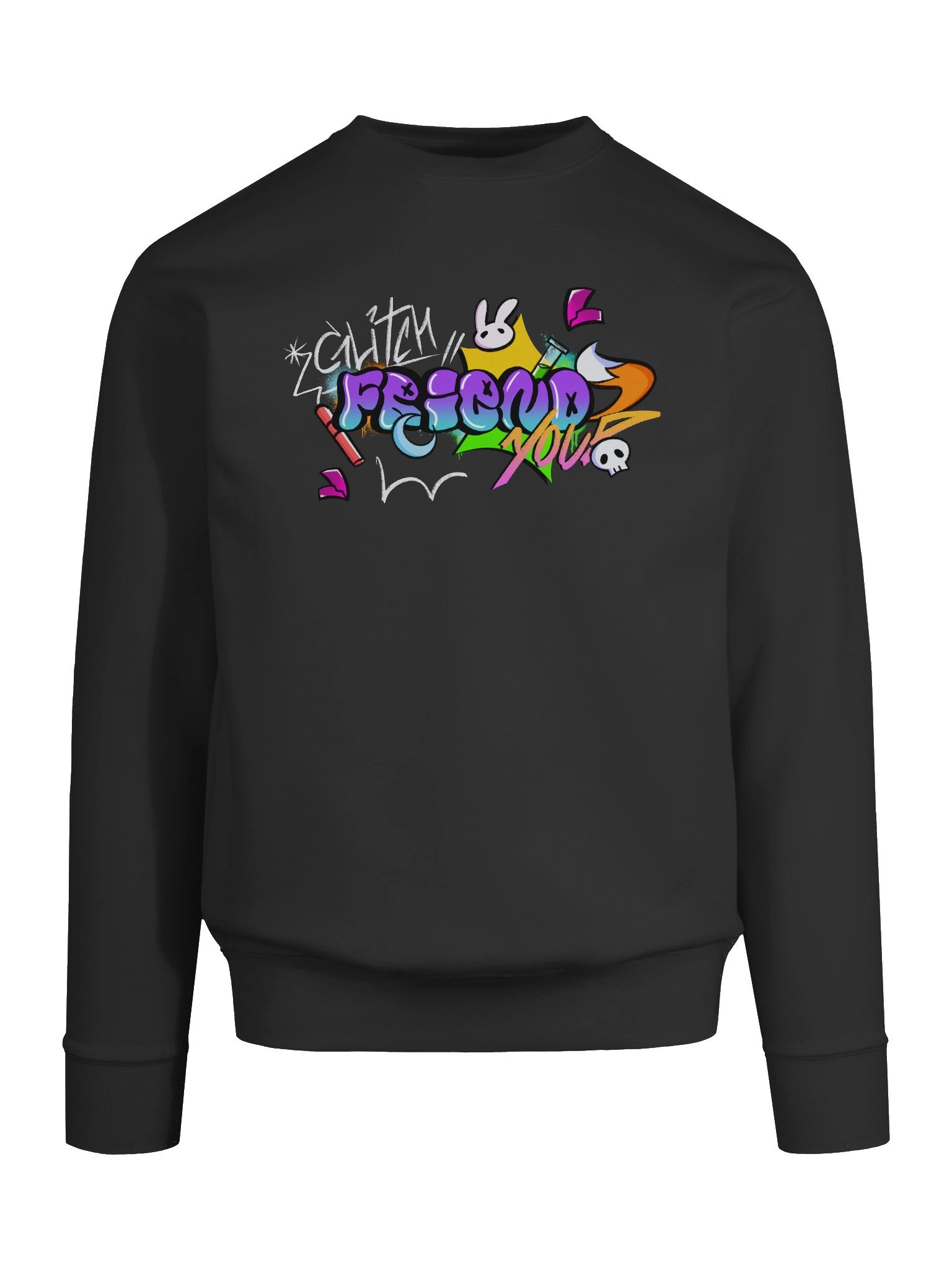 Friend Graffiti Crewneck - Adult Sizes product image (49)