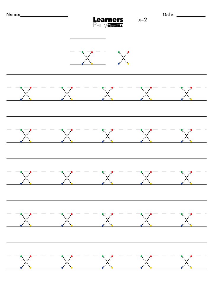 X/x - New Digital Product Progressive Letter Builder product image (2)